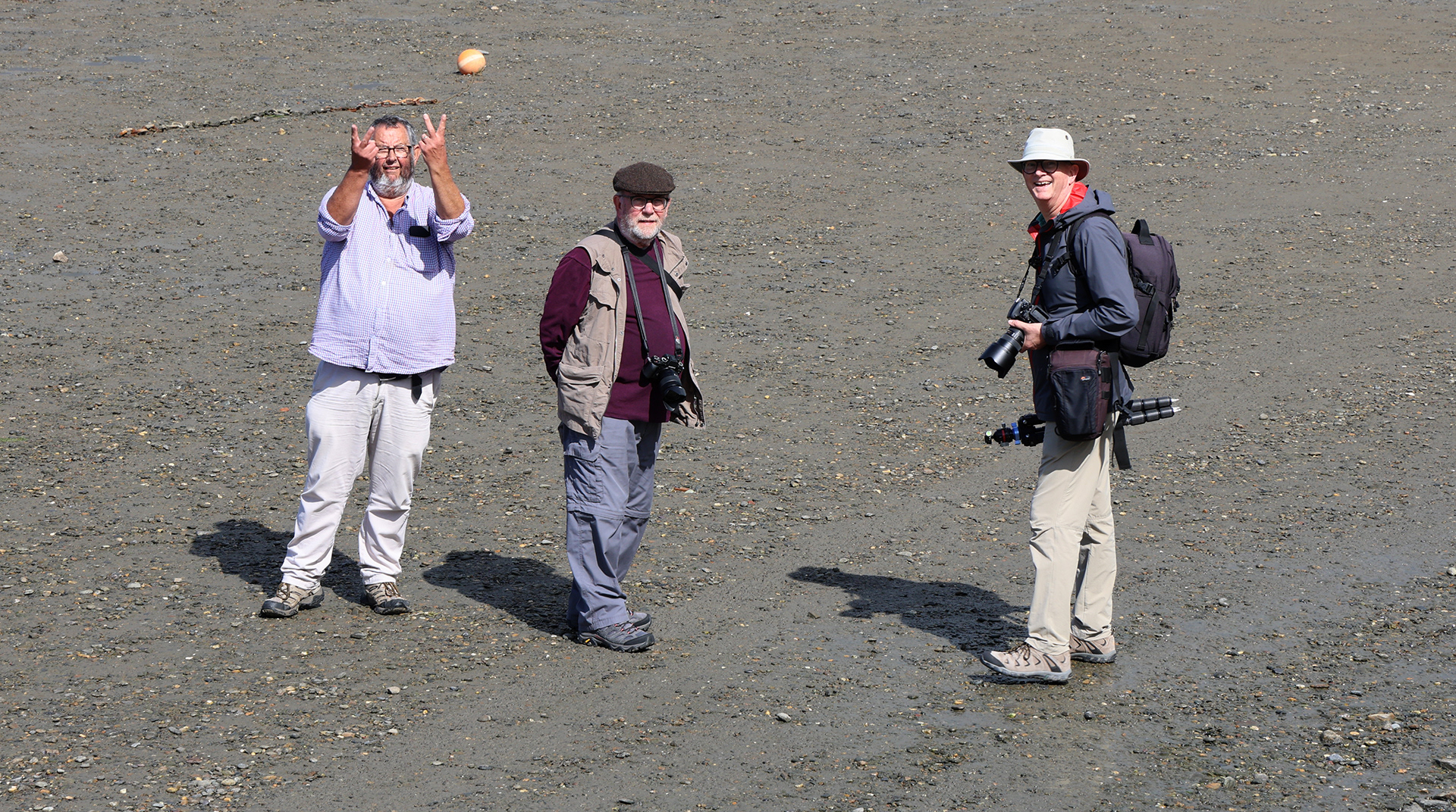 "Victorious Chairman and his Minders" by Viv Evans