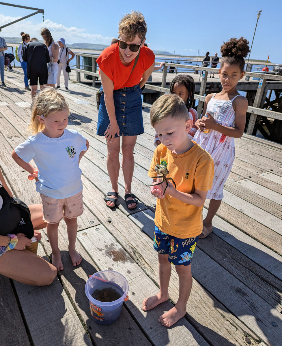 "Having Fun Crabbing" by Mike Jones