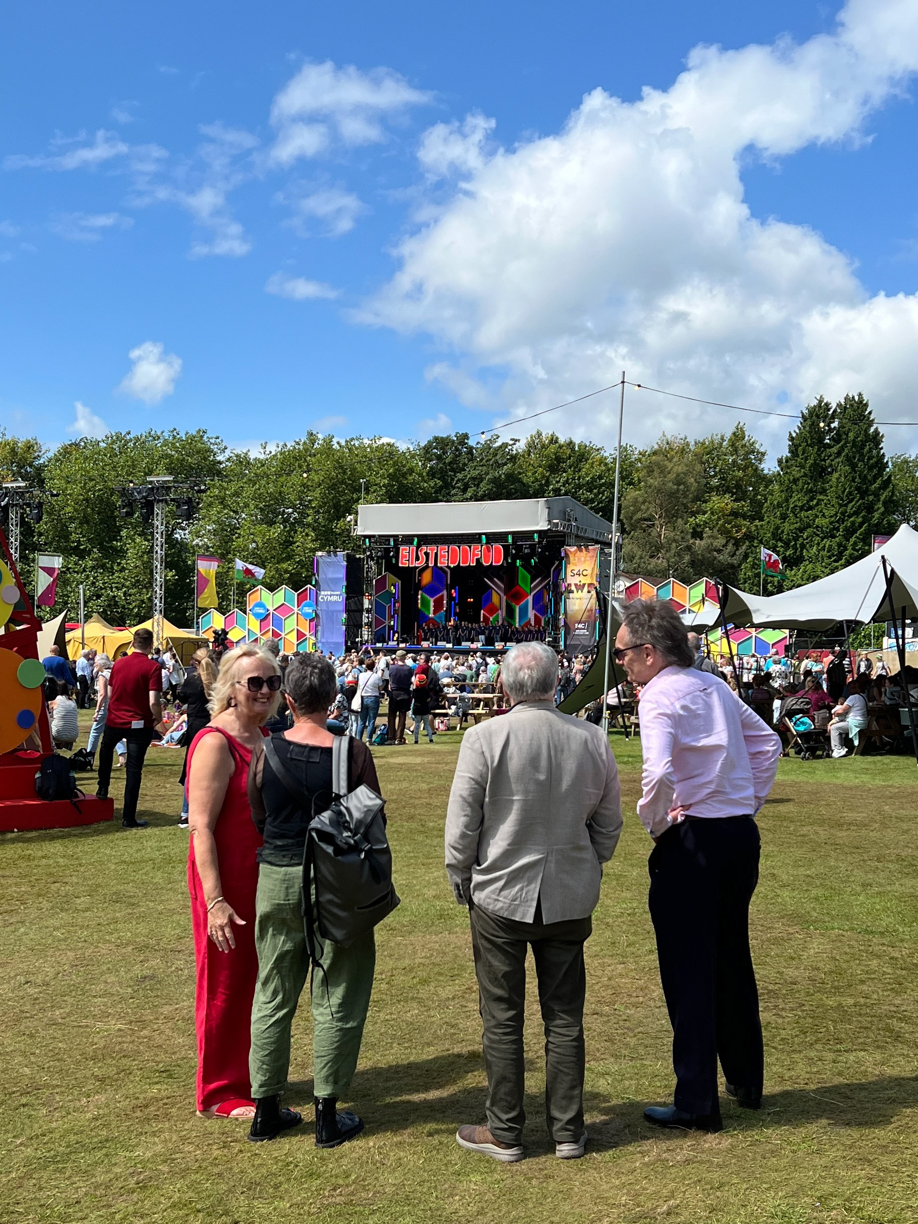 "That's my song they're singing" by Morlais Davies