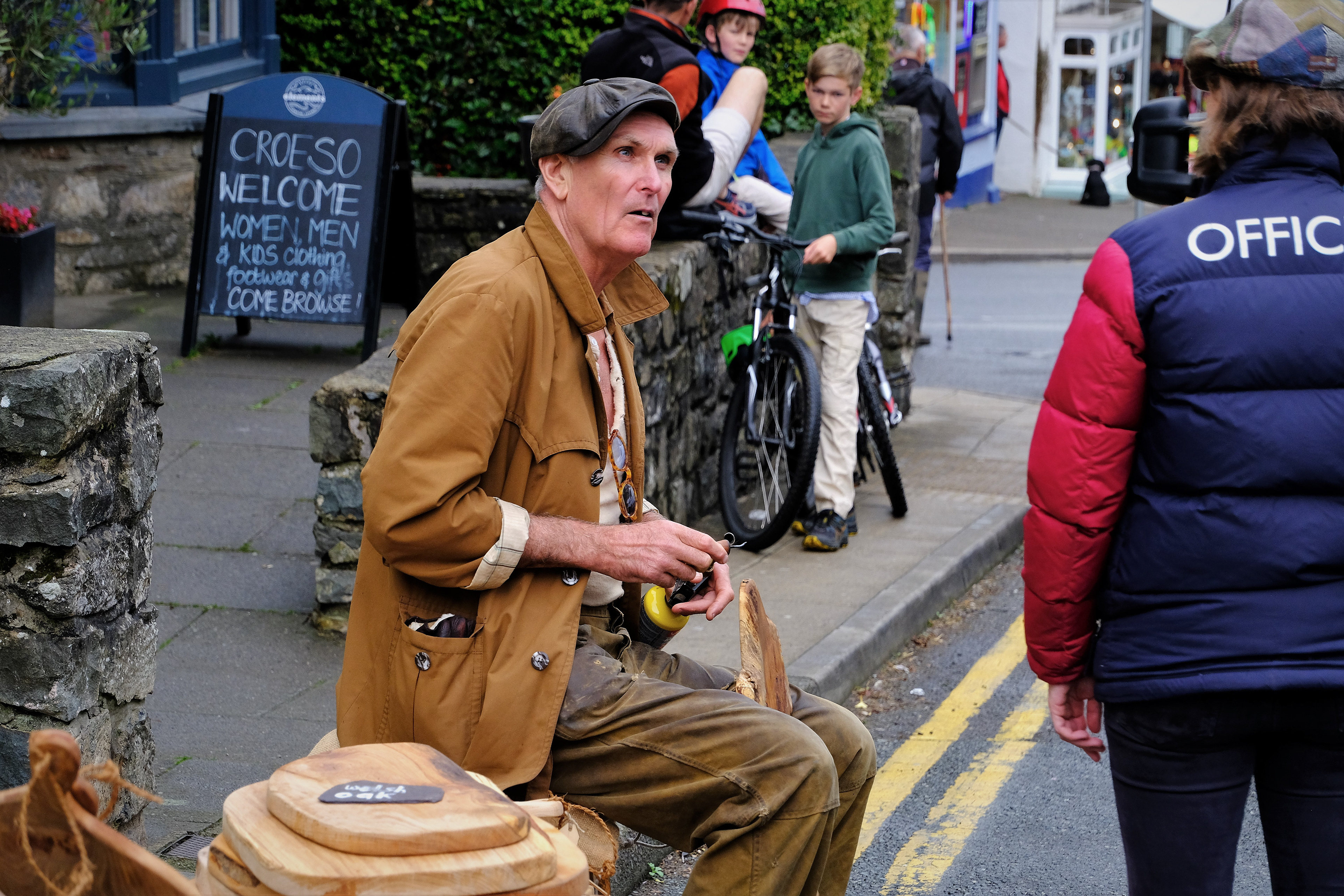 "The Wood Carver" by David Hough
