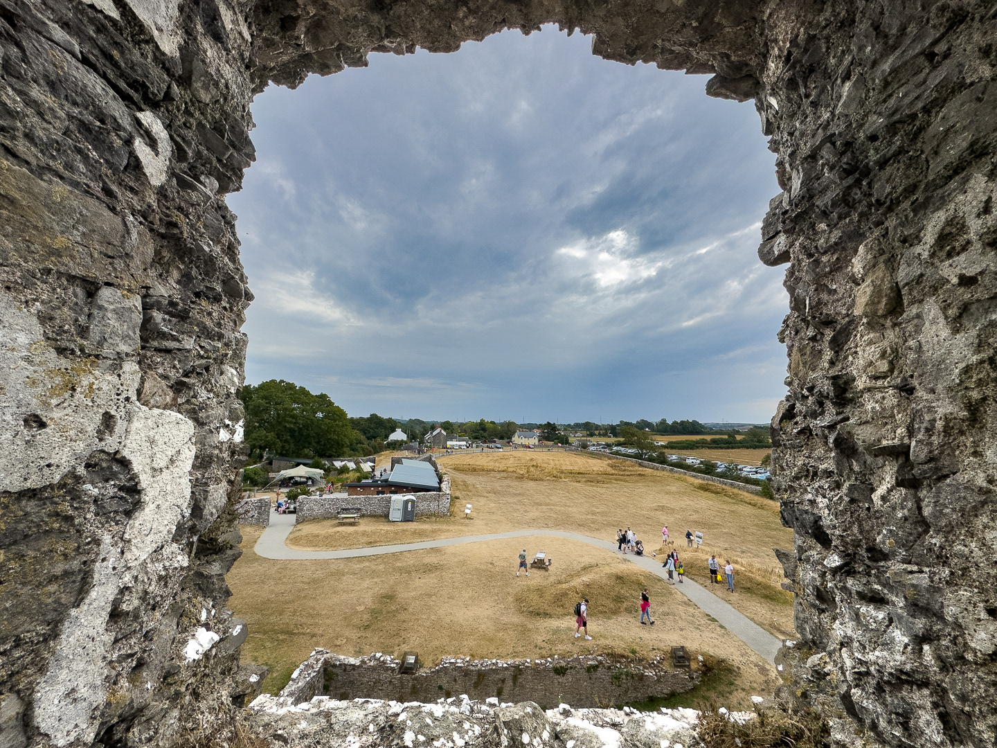 "Castle Window" by Morlais Davies