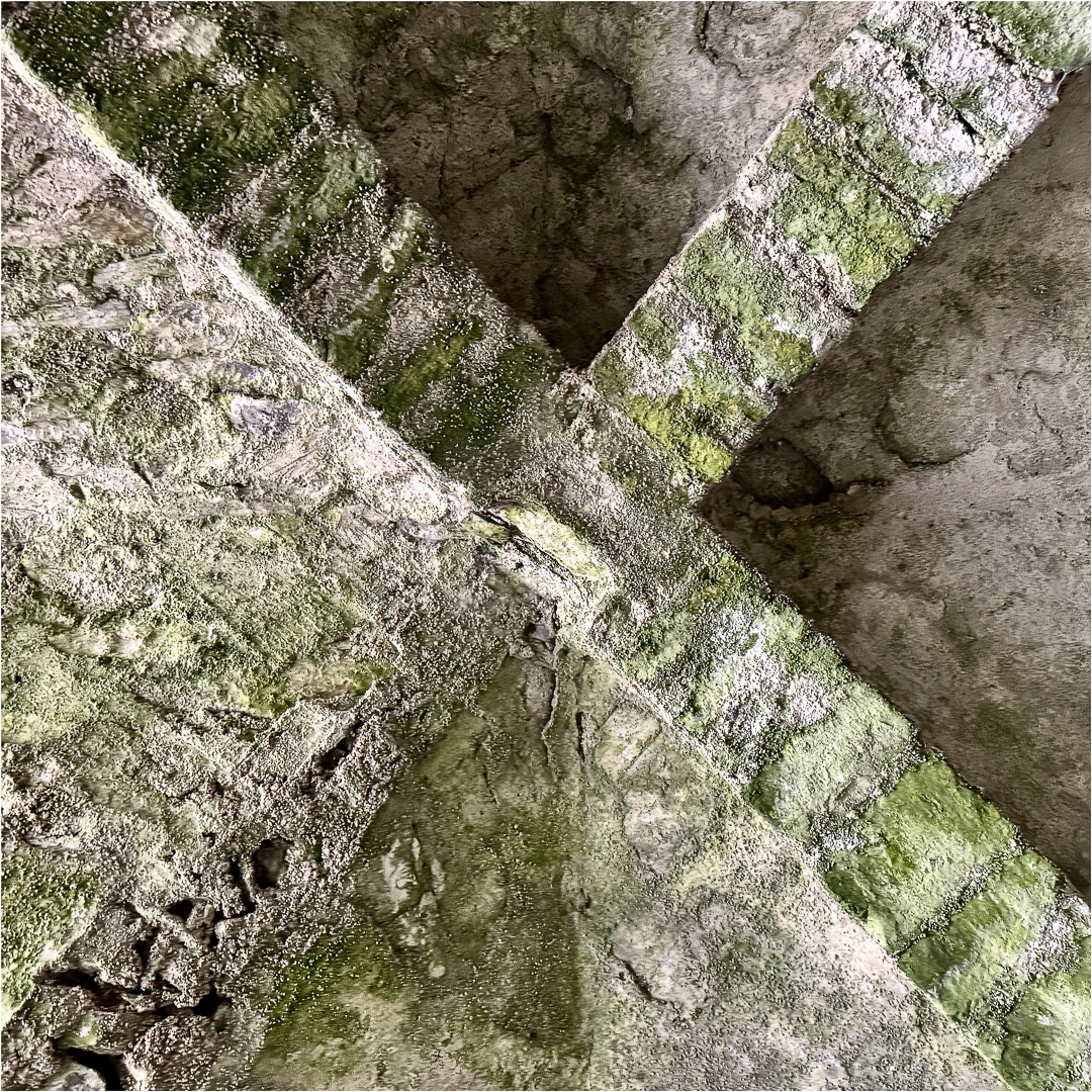 "Ceiling cross" by Morlais Davies