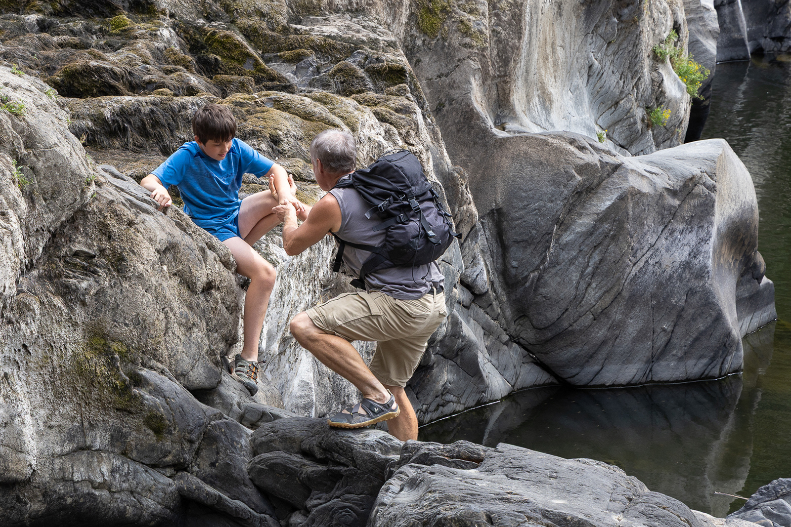 "A helping hand" by Morlais Davies