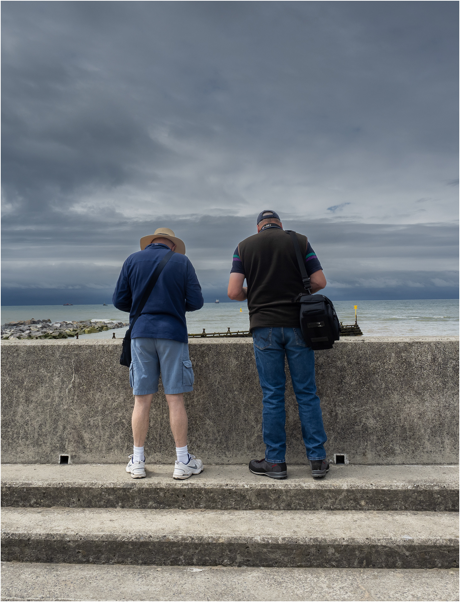 "Looking Down" by Viv Evans