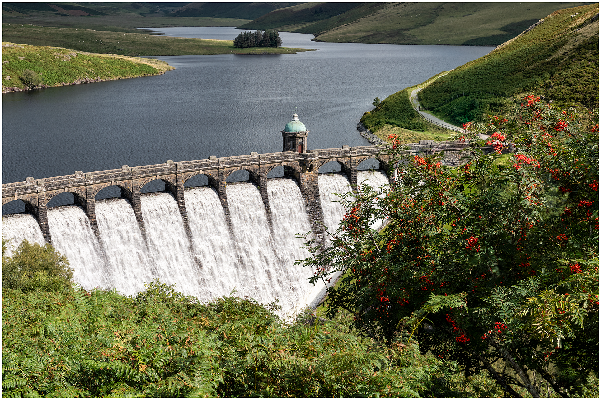 "Morning sun on Craig Goch from the 'Victorian Viewpoint' 3" by Simon Harding
