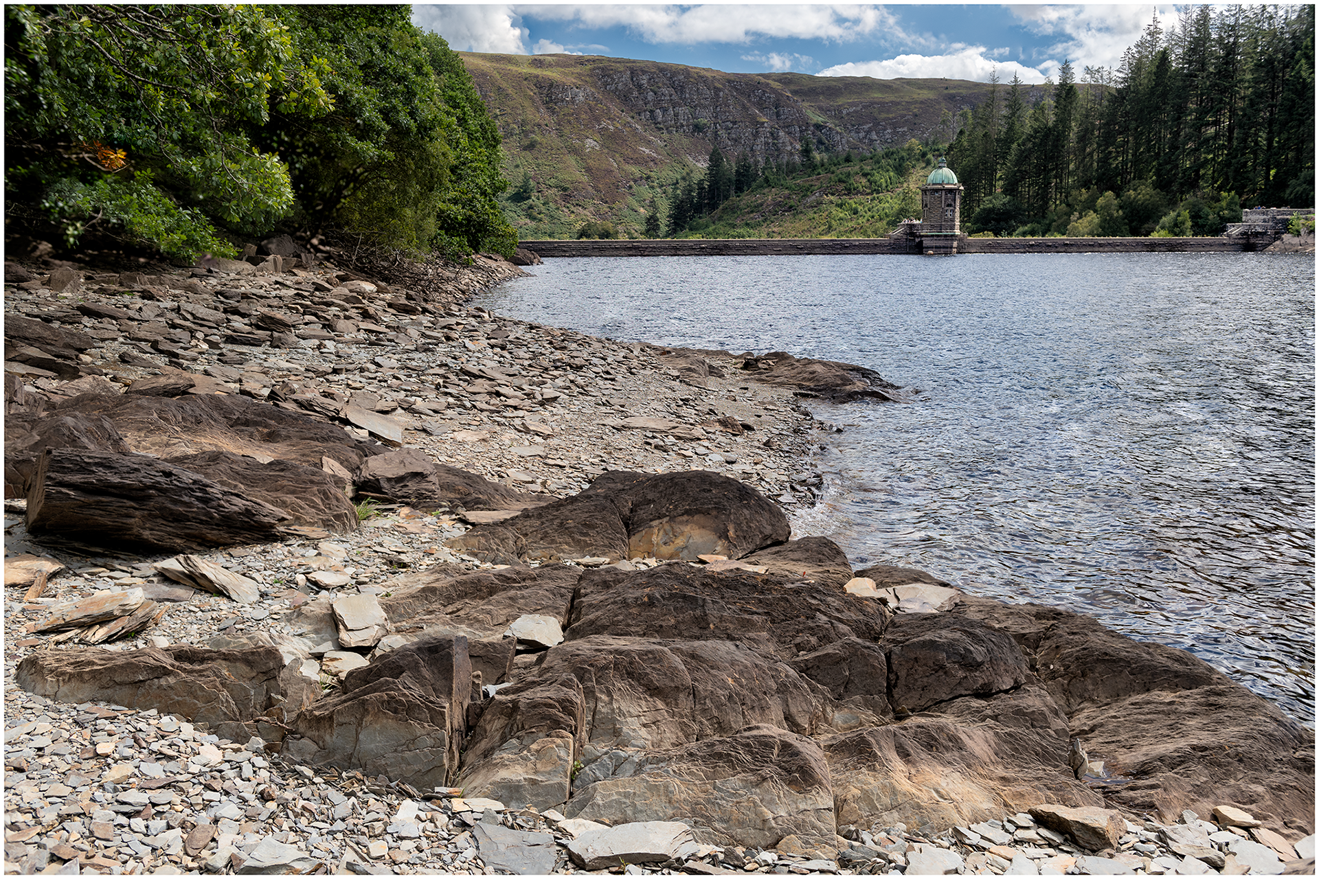 "Pen y Garreg Reservoir" by Simon Harding