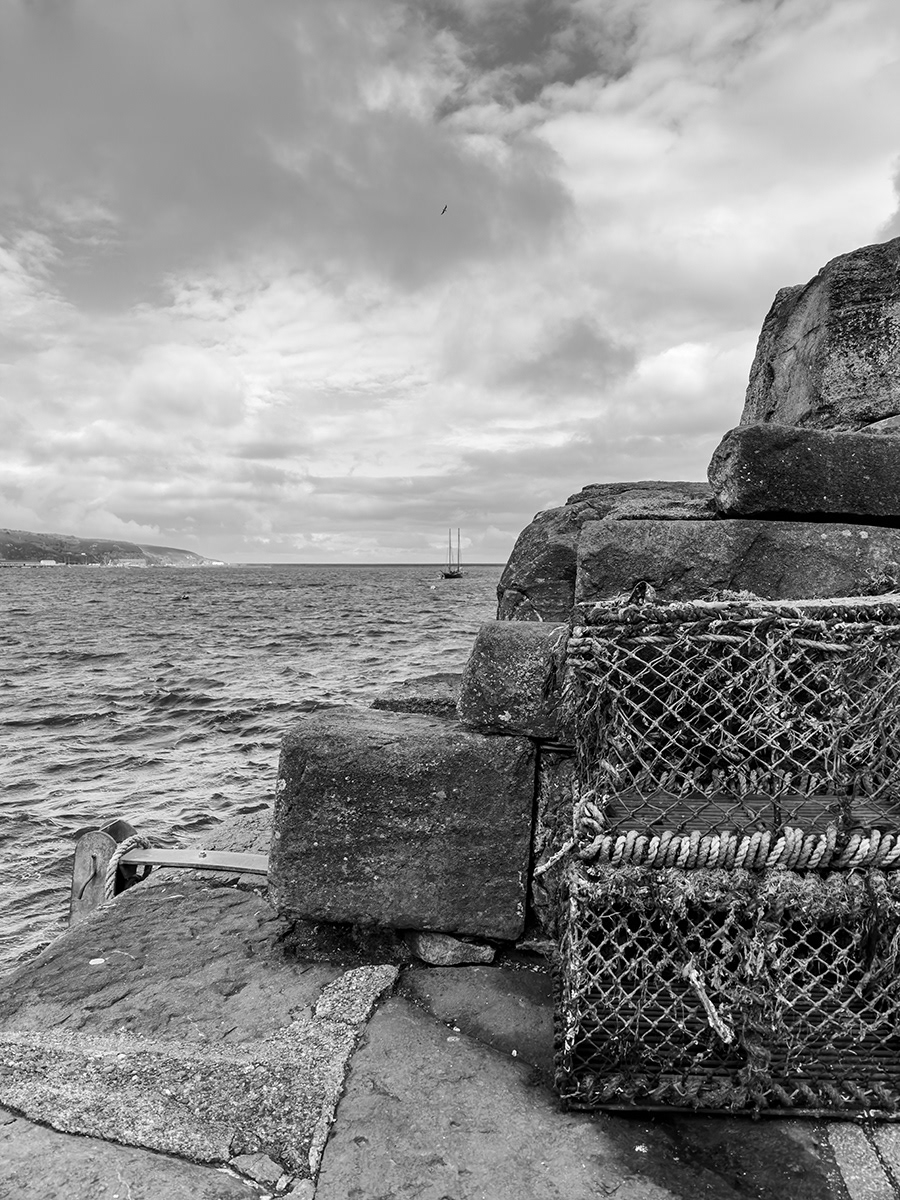 "View from the quayside" by Morlais Davies