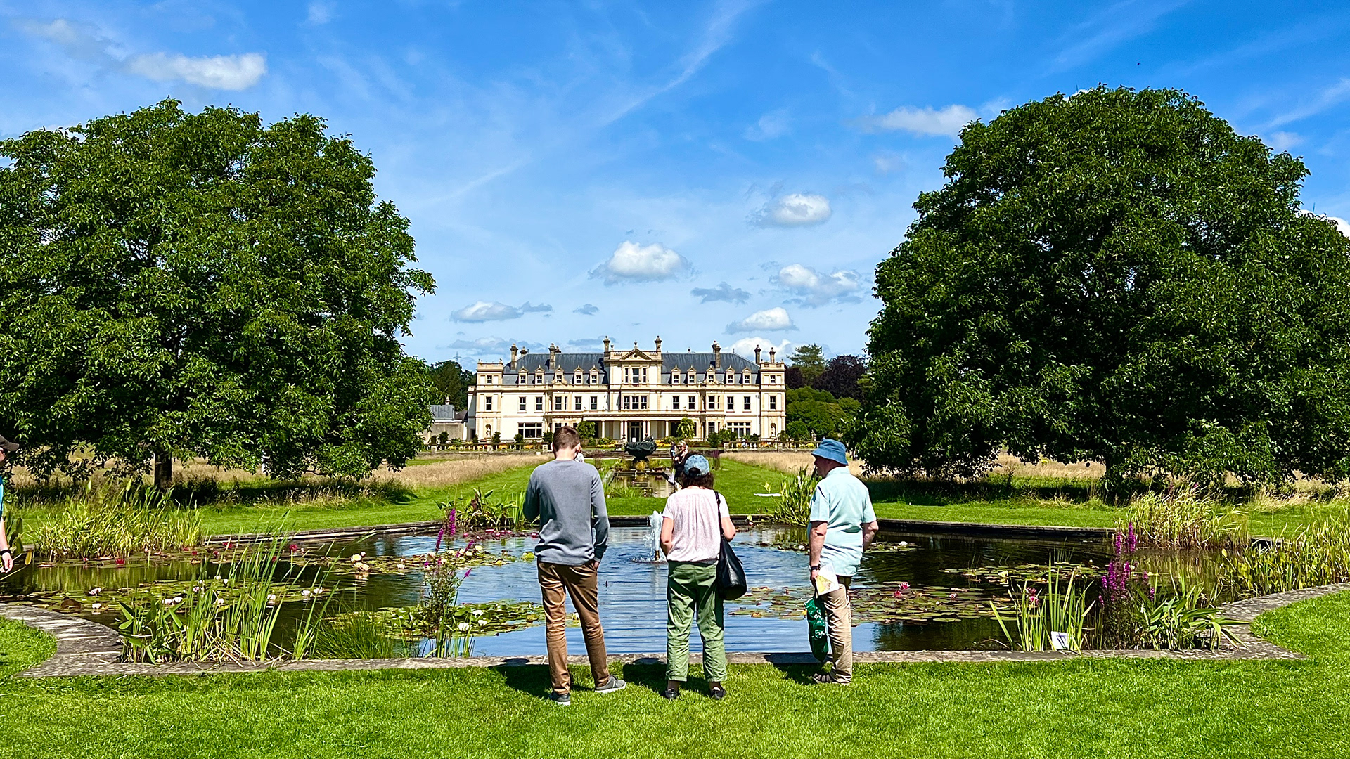 "Admiring the Gardens" by Morlais Davies