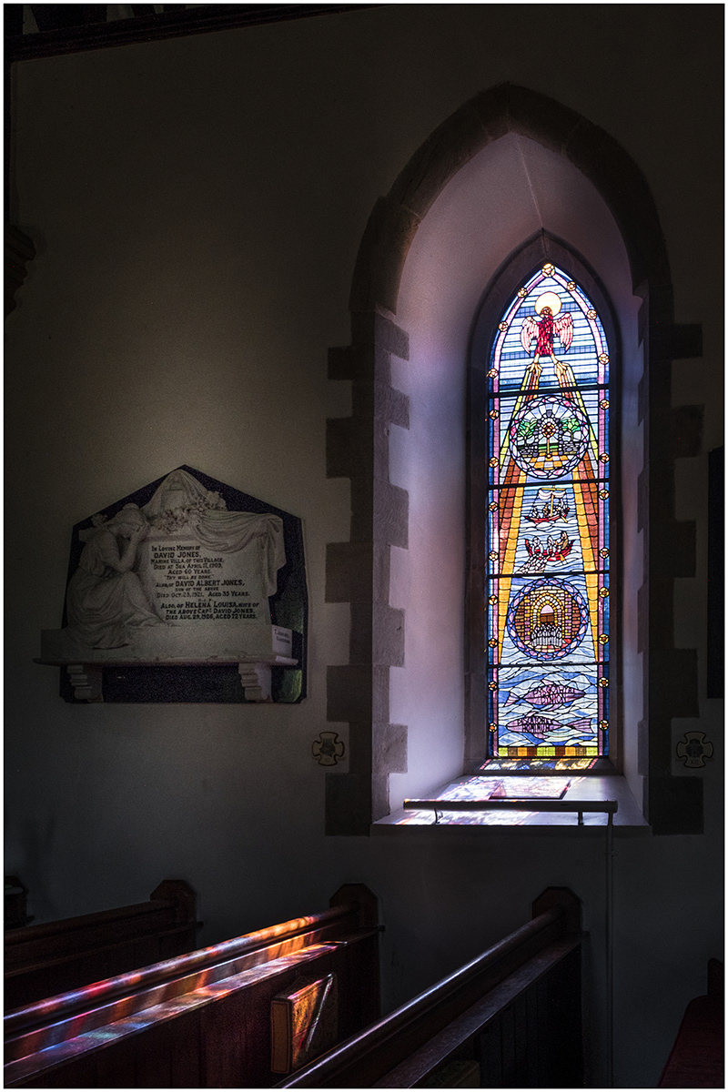 "Abbey window reflection" by Colin Price