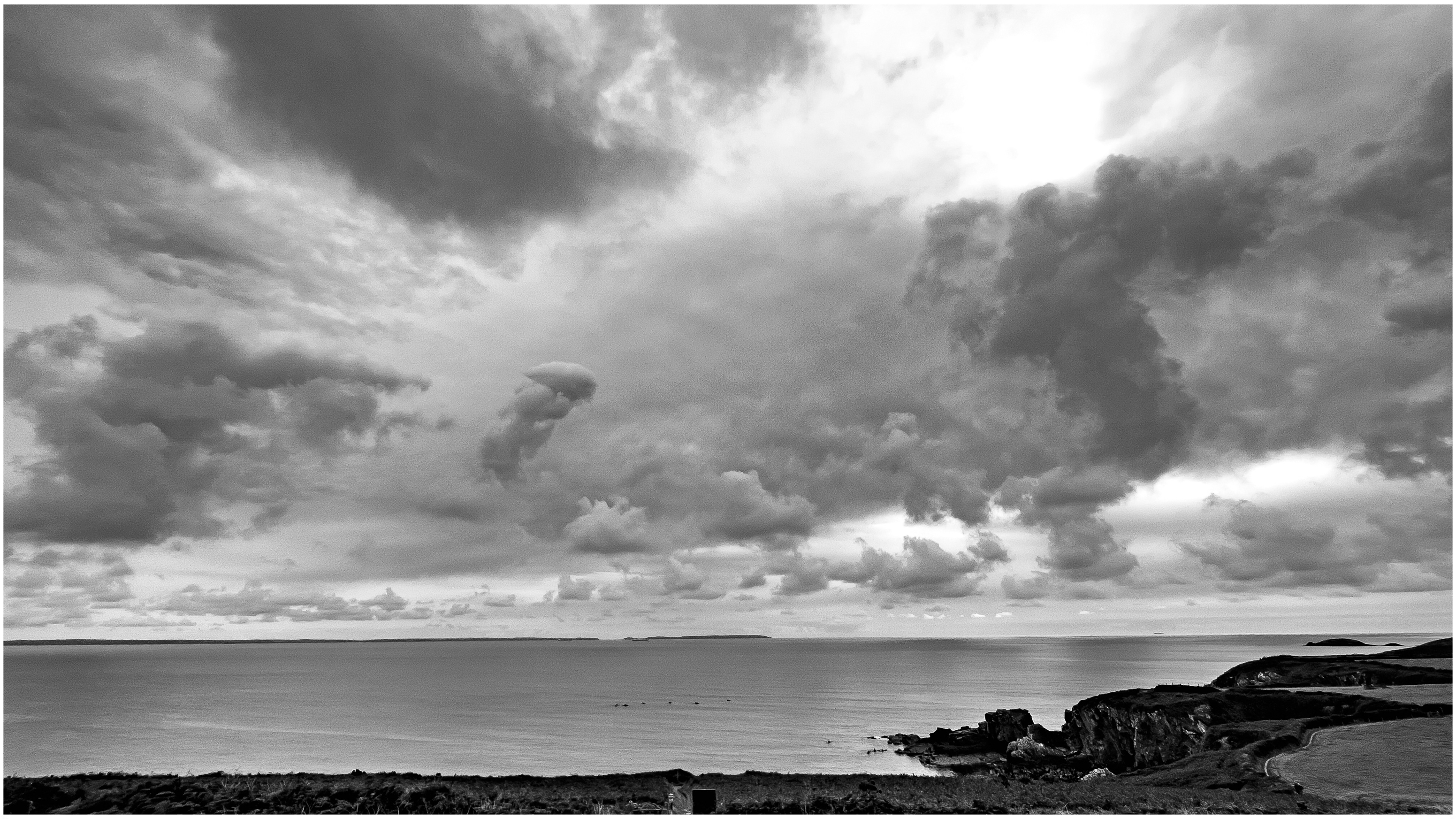 "Across St Brides Bay" by Morlais Davies