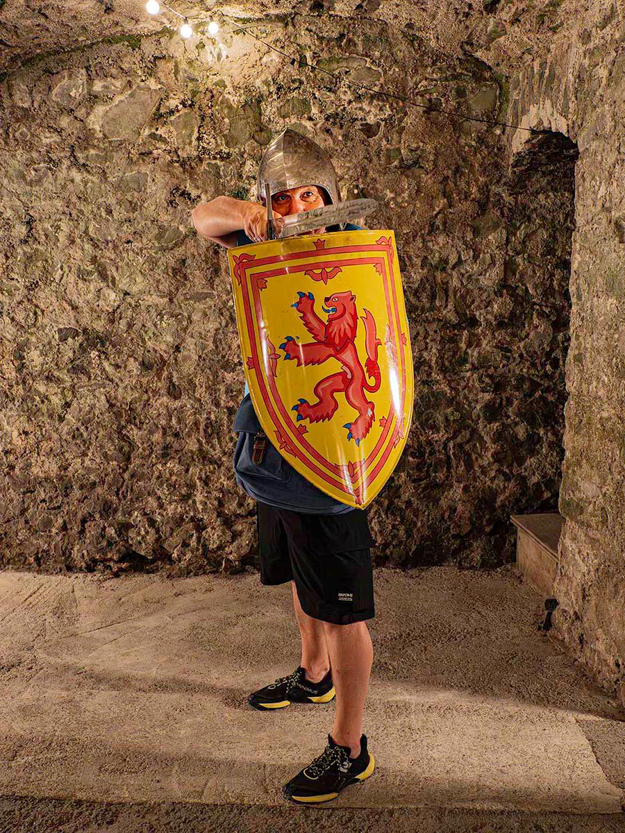 "Chris as a knight 1" by Stuart Watson