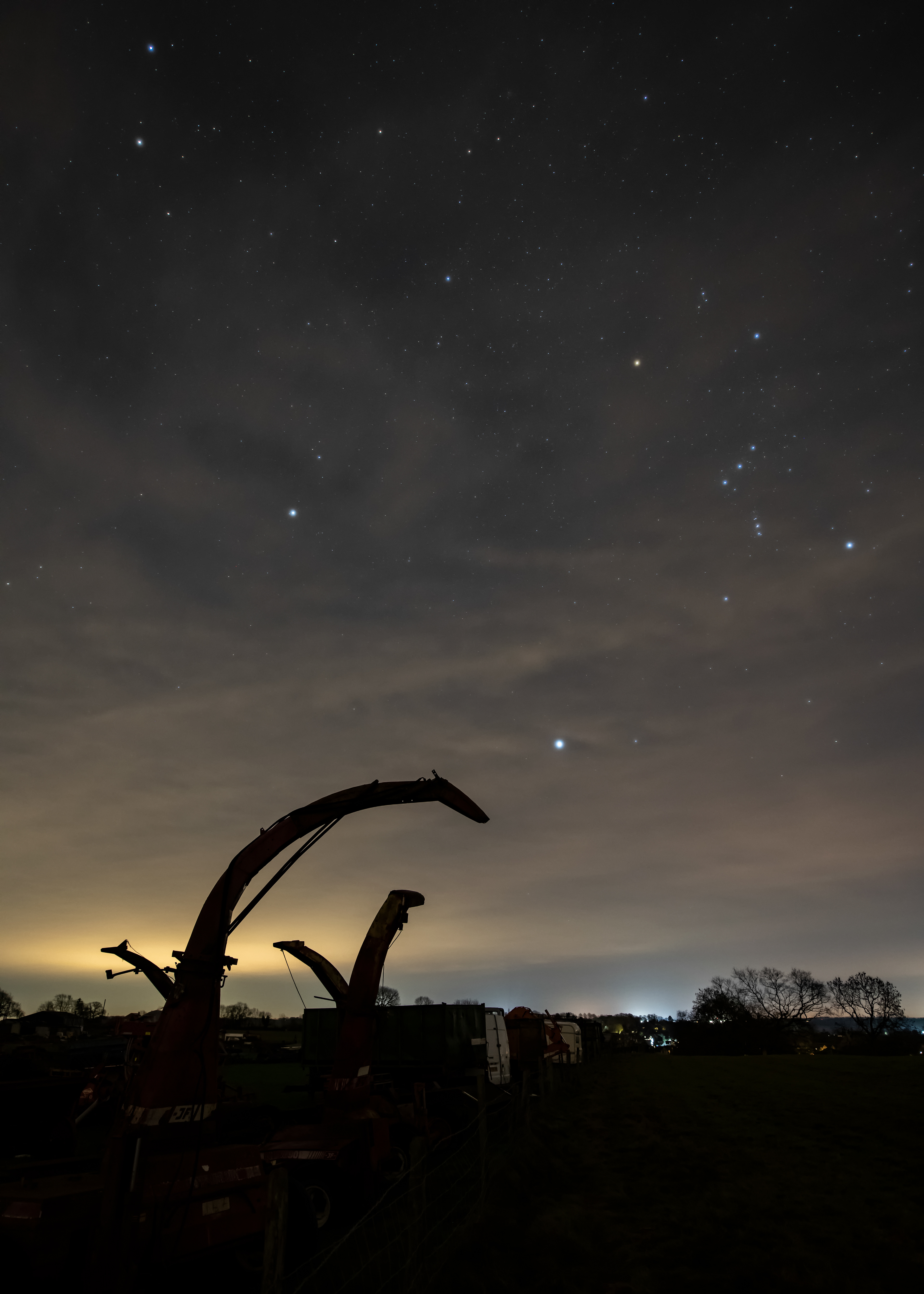 Gemini, Orion and The Winter Triangle