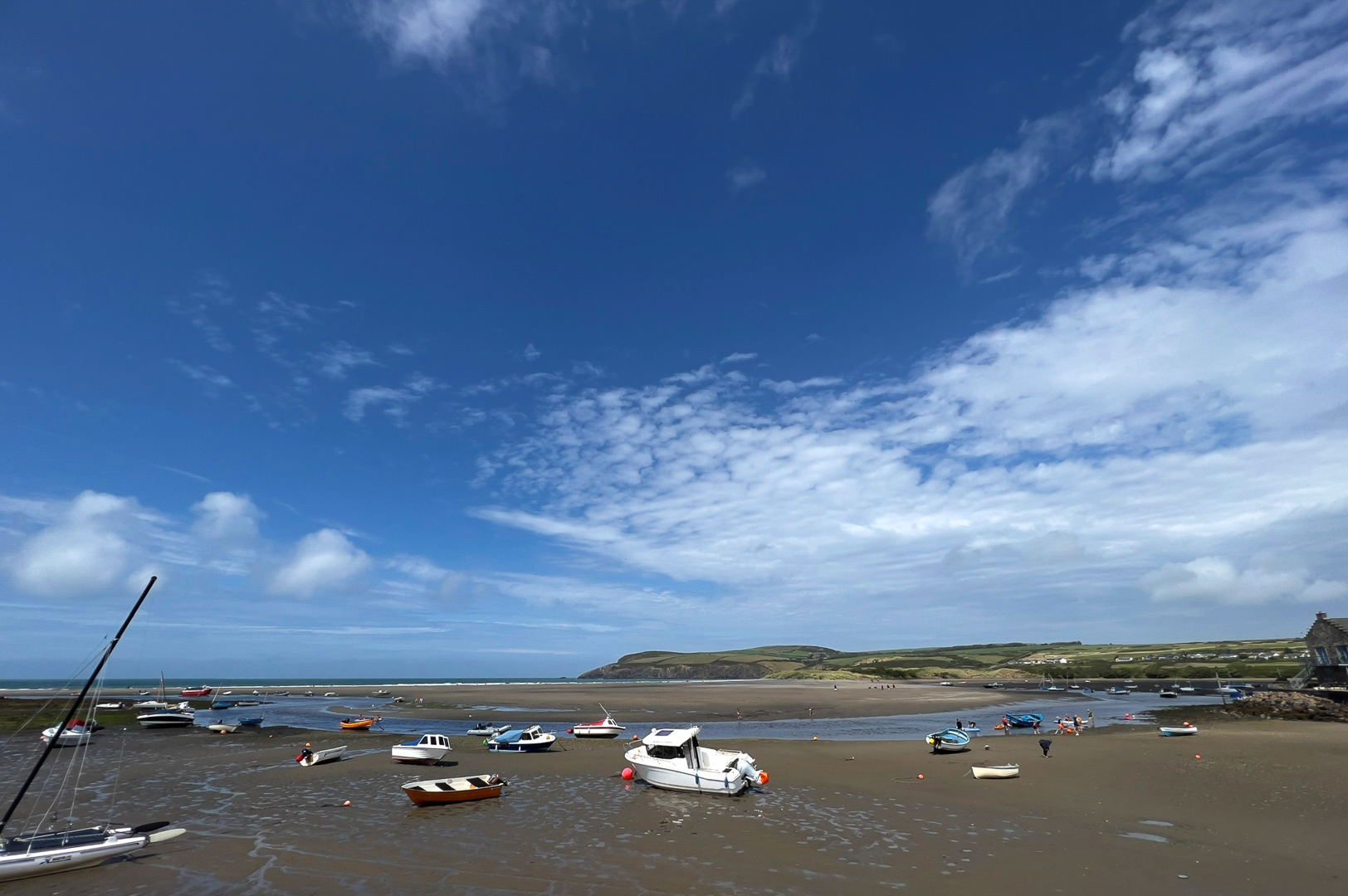 "Traeth Mawr from Parrog" by Morlais Davies