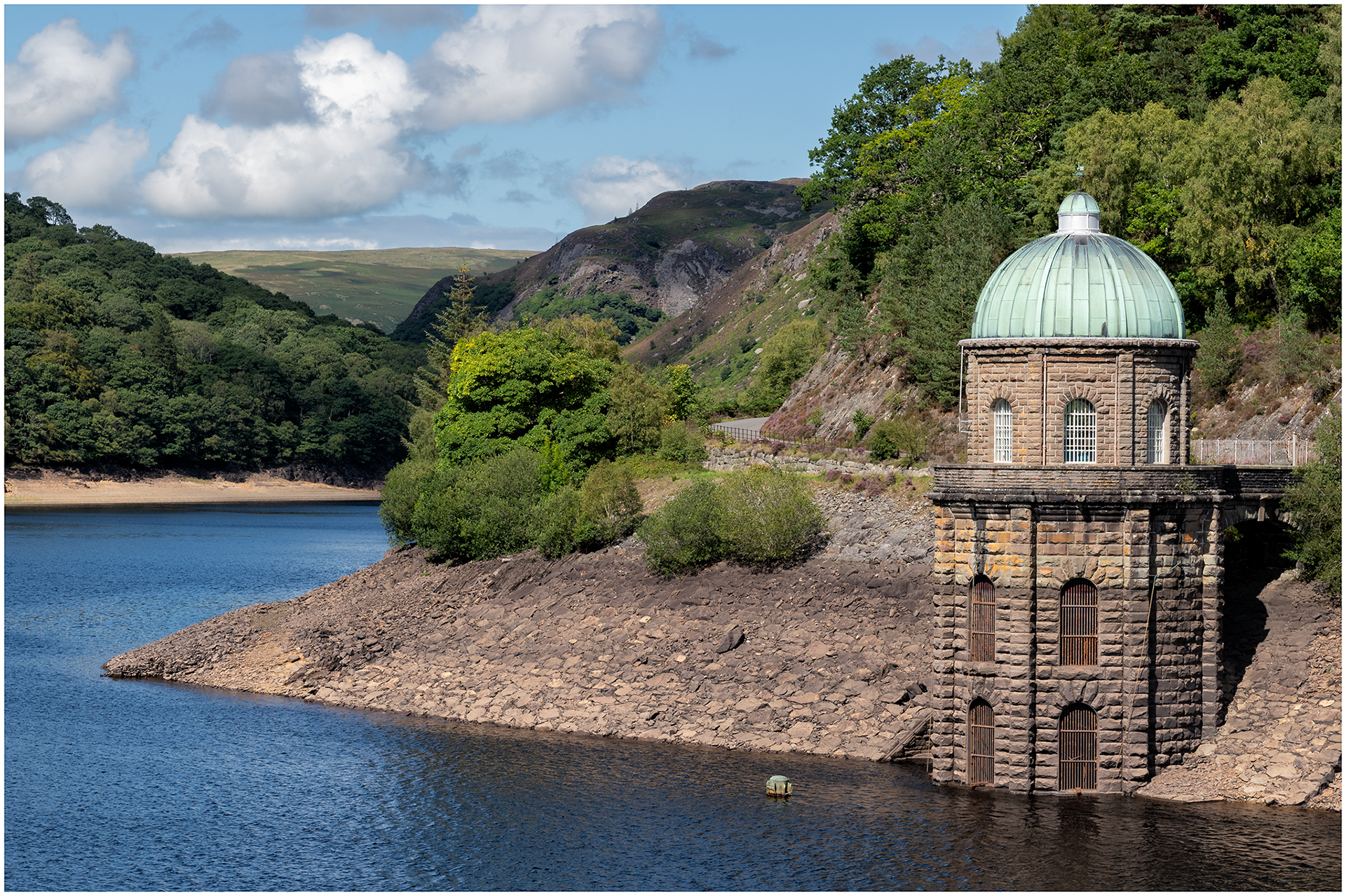 "The Foel Extraction Tower, Garreg-ddu Reservoir" by Simon Harding