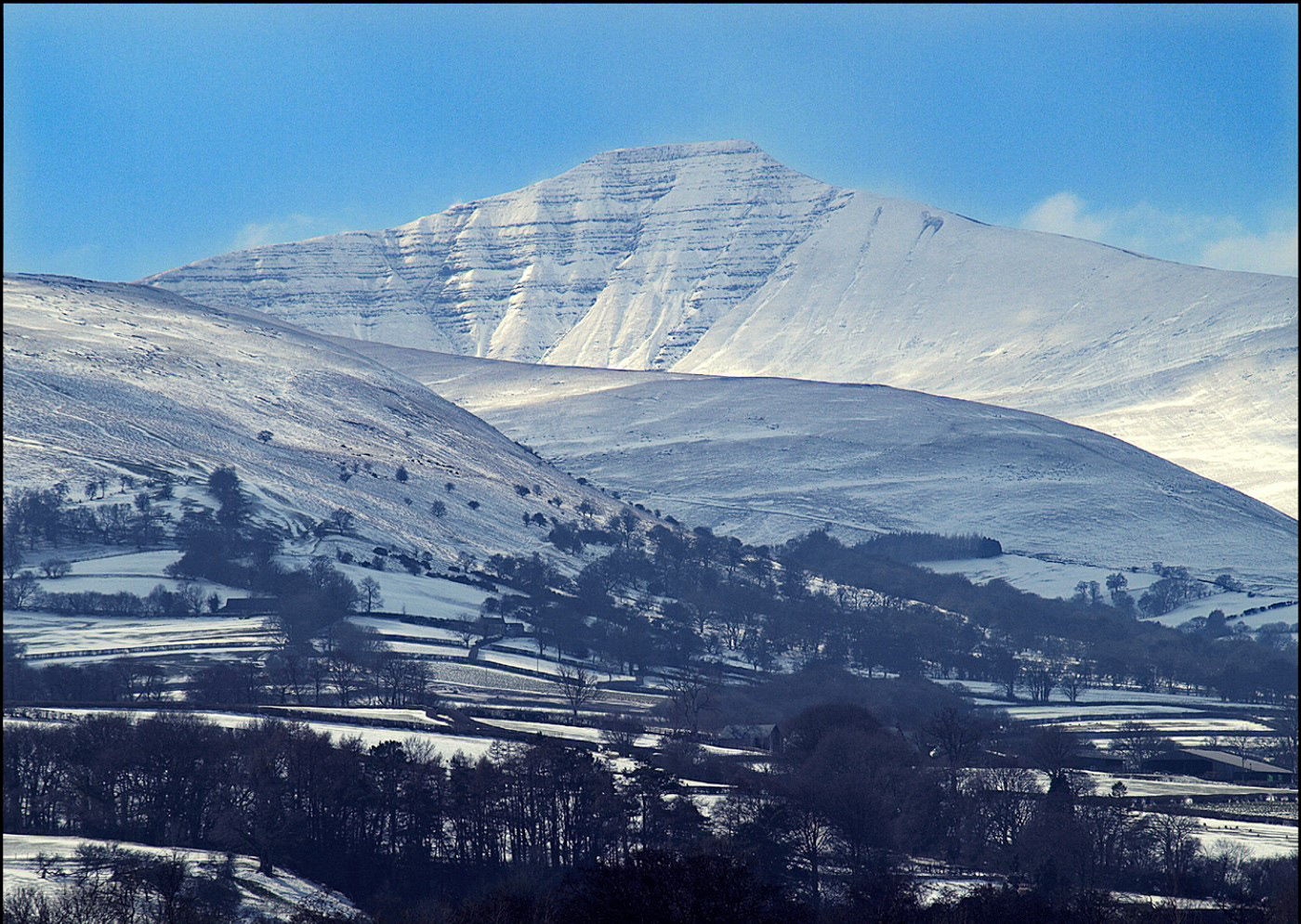 Pen y Fan from the Pub