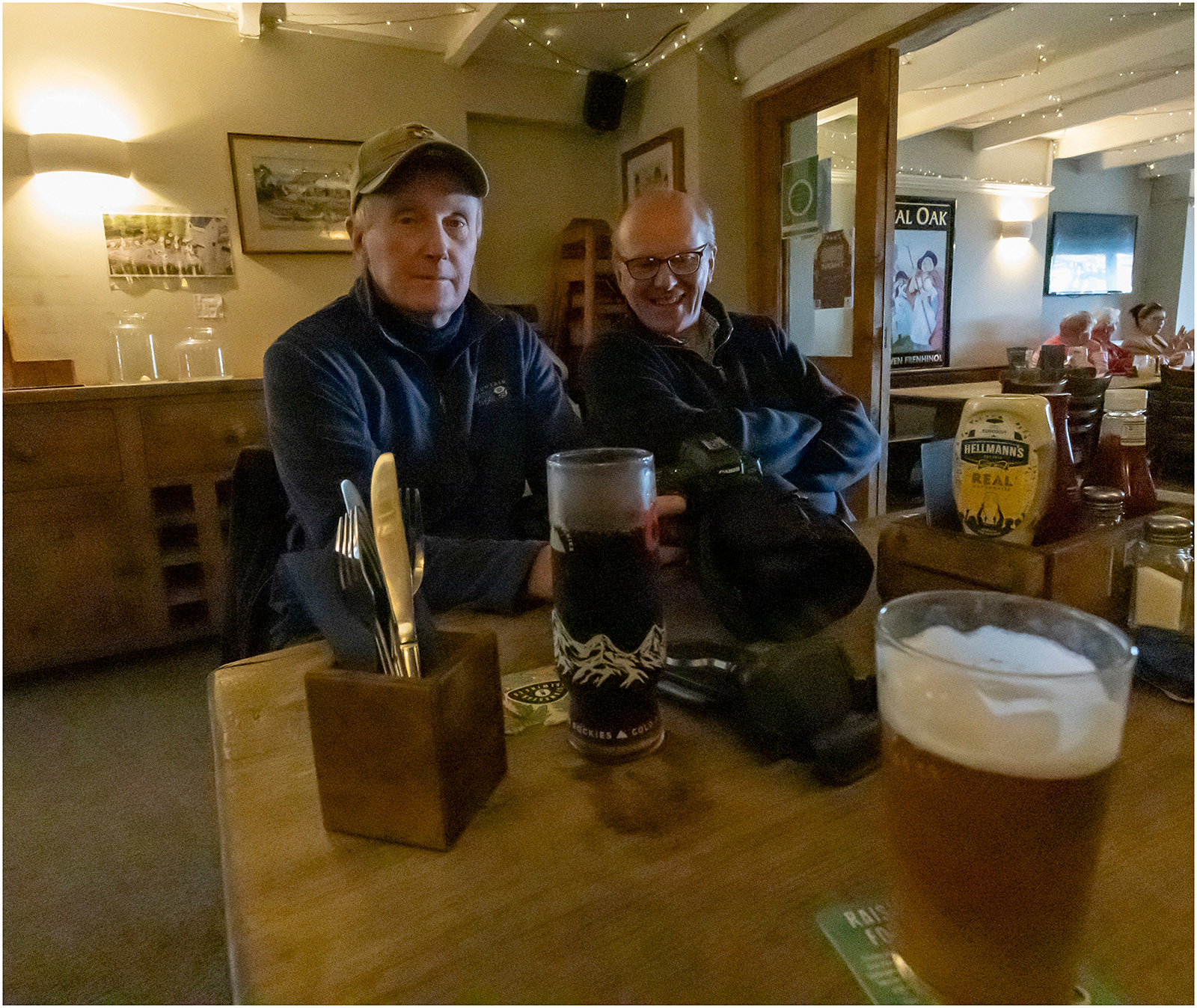 "Mogs and Nick at ISO 65535" by Viv Evans