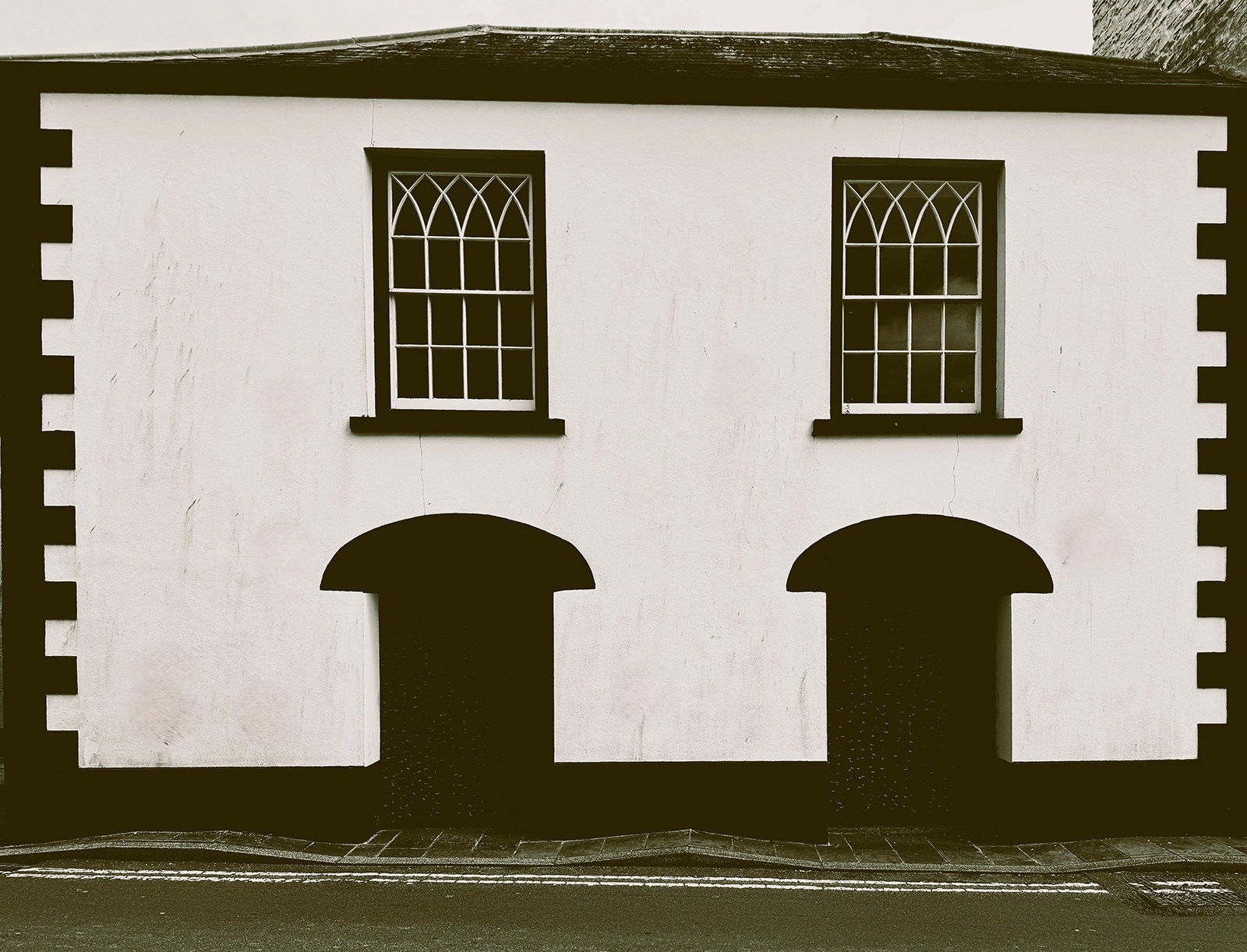 "Black on White" by David Hough