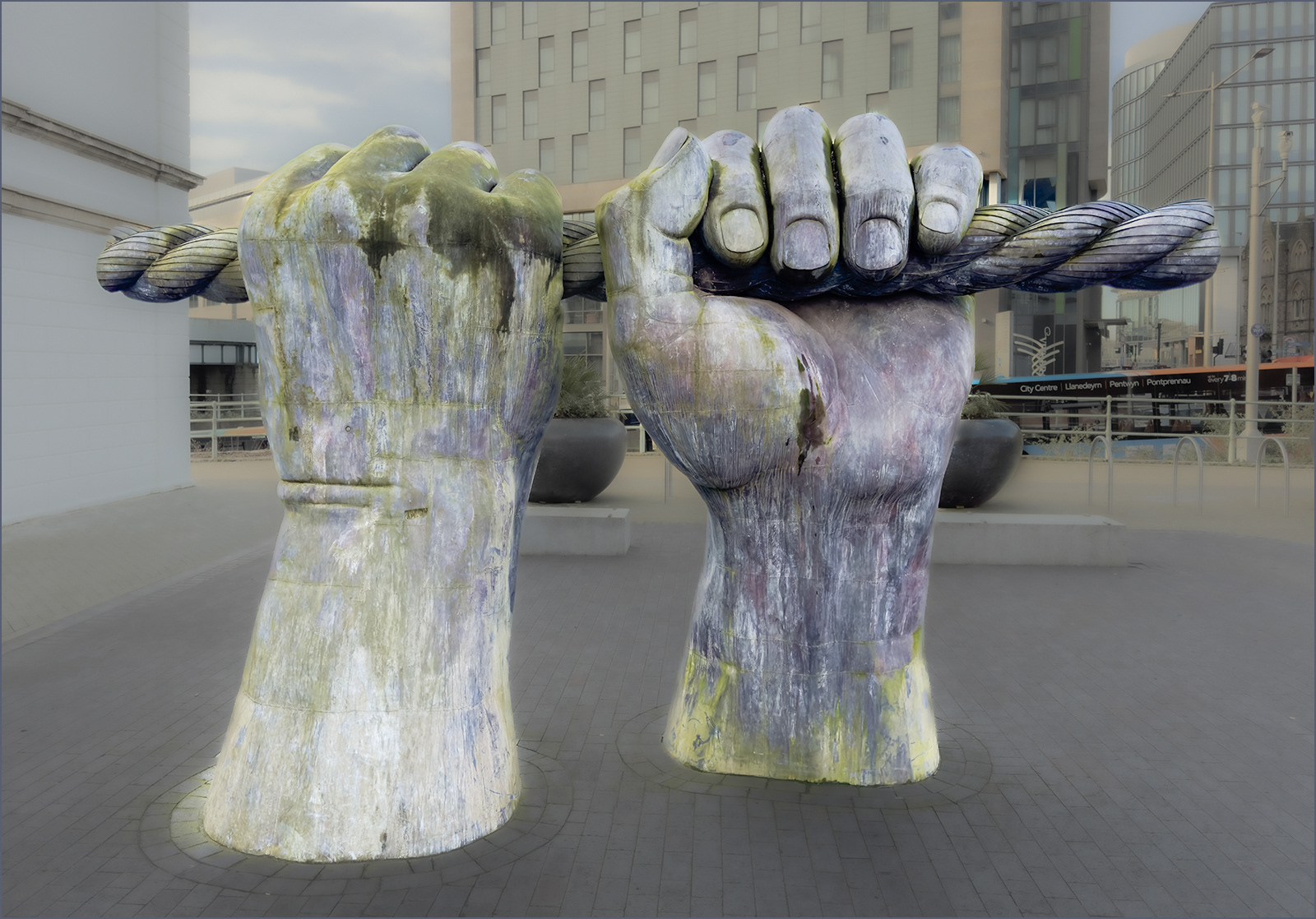 14. "Working Hands" by Gareth Parry (17 points) (SC:14)