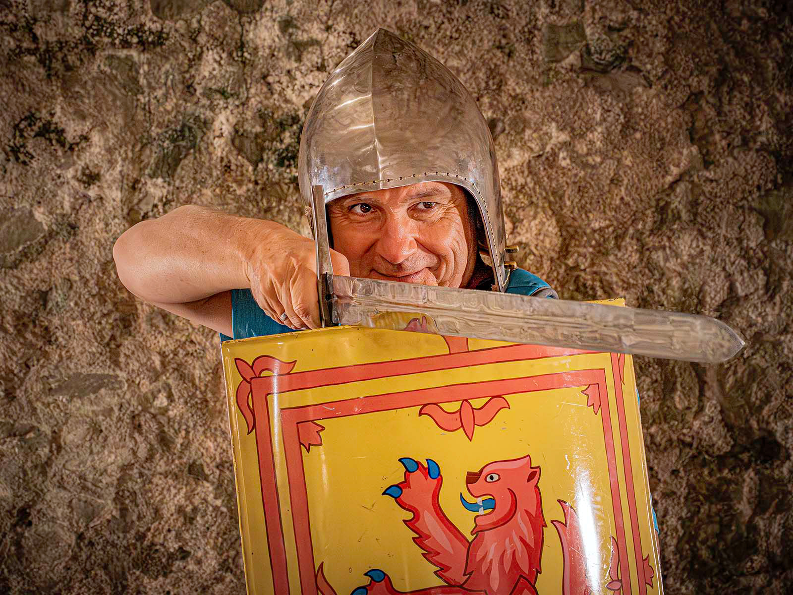 "Chris as a knight 2" by Stuart Watson