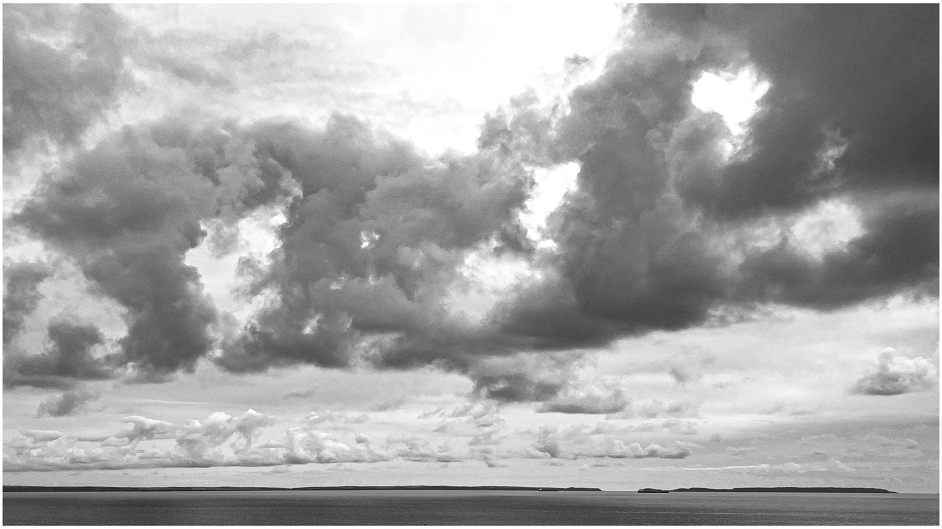 "Clouds over St Brides Bay" by Morlais Davies