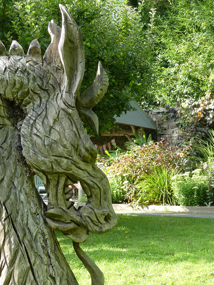 "Ty Glyn Davis Trust Gardens 3" by Trudy Davies