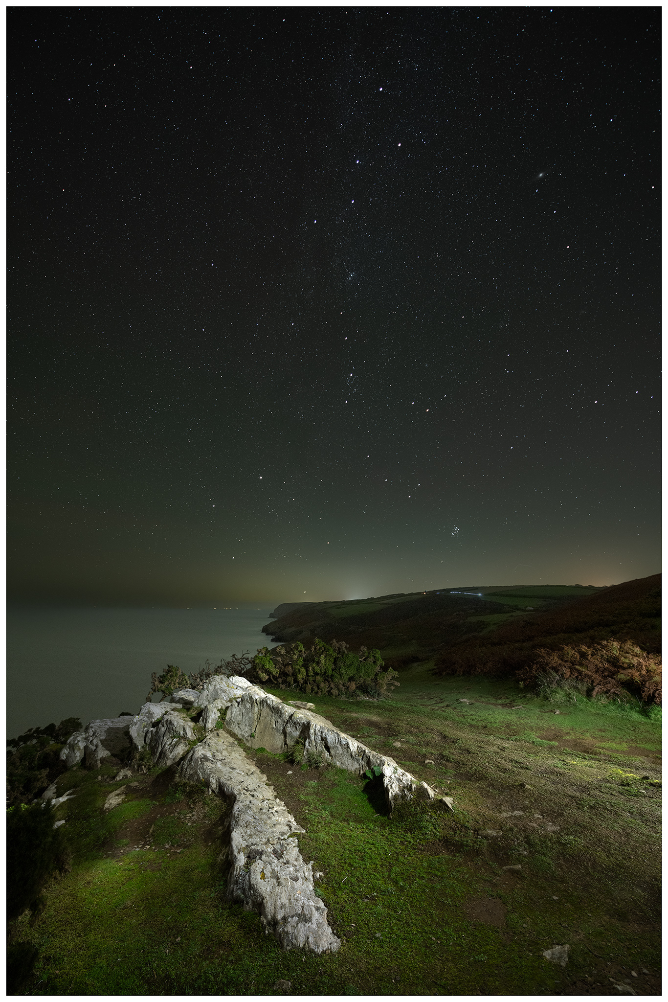 Cwmtydu Night Sky