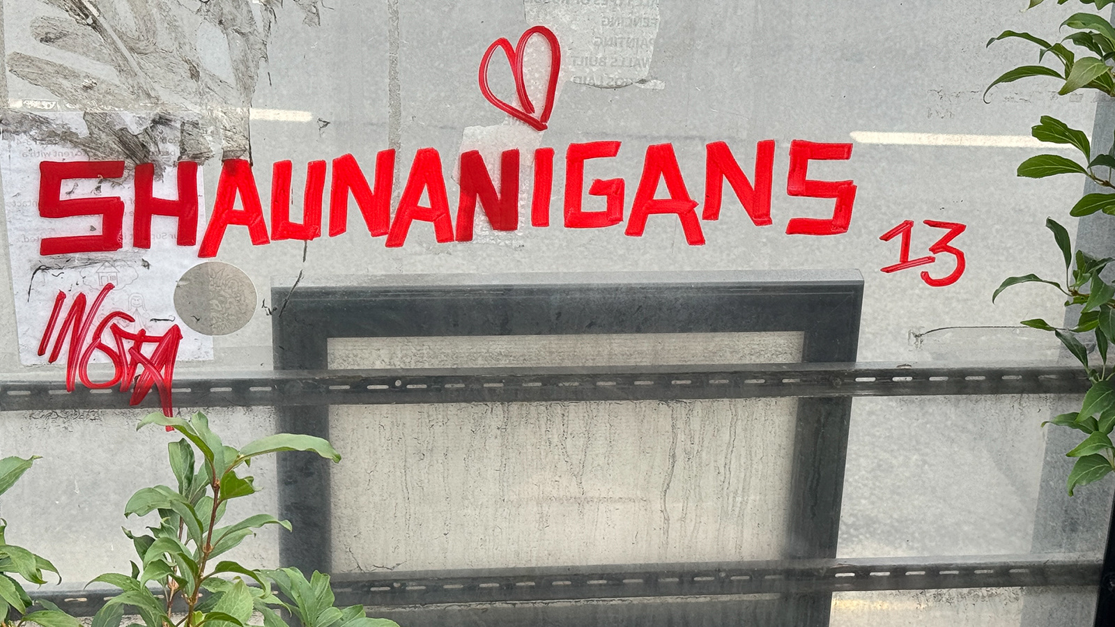 "Bus shelter shenanigans!" by Morlais Davies