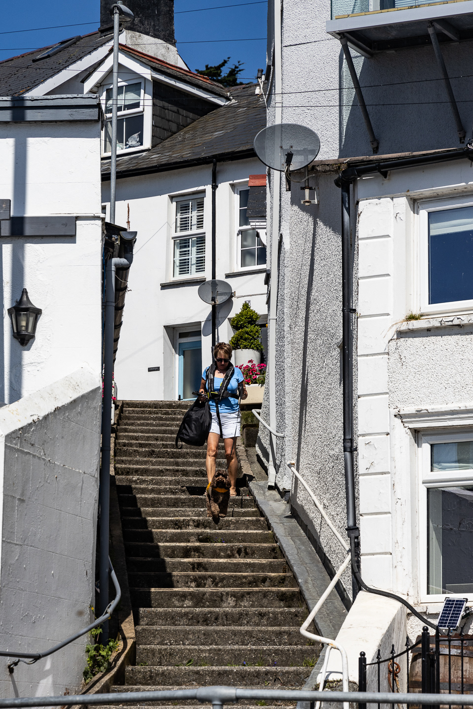 "Off to the beach" by Morlais Davies