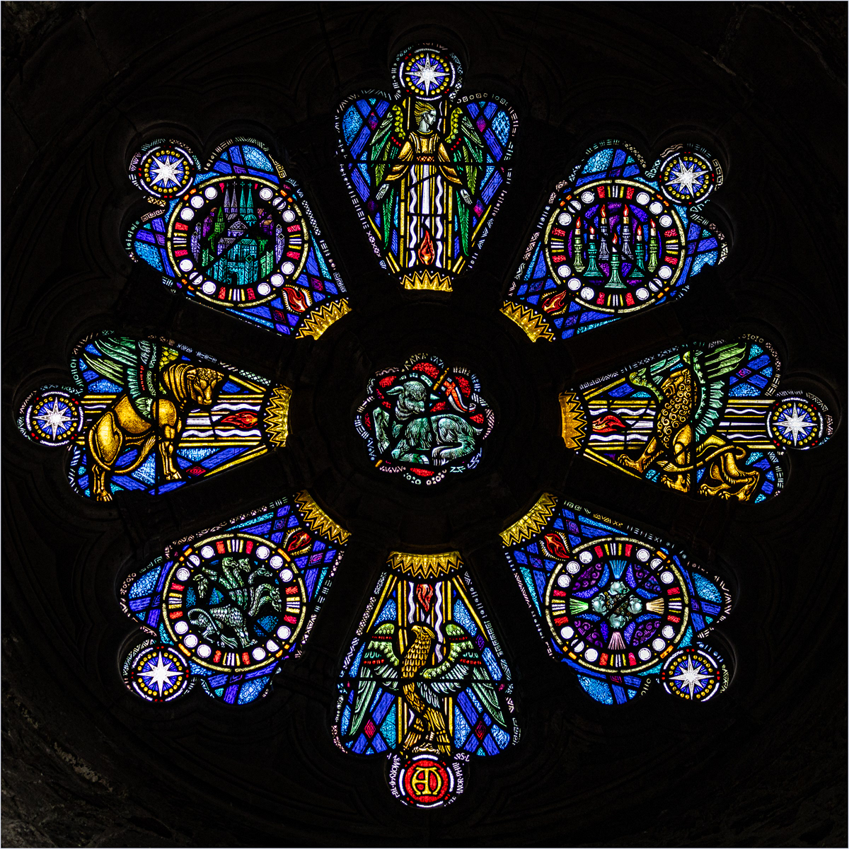"Window of Revelation, St David's" by Anne Jones