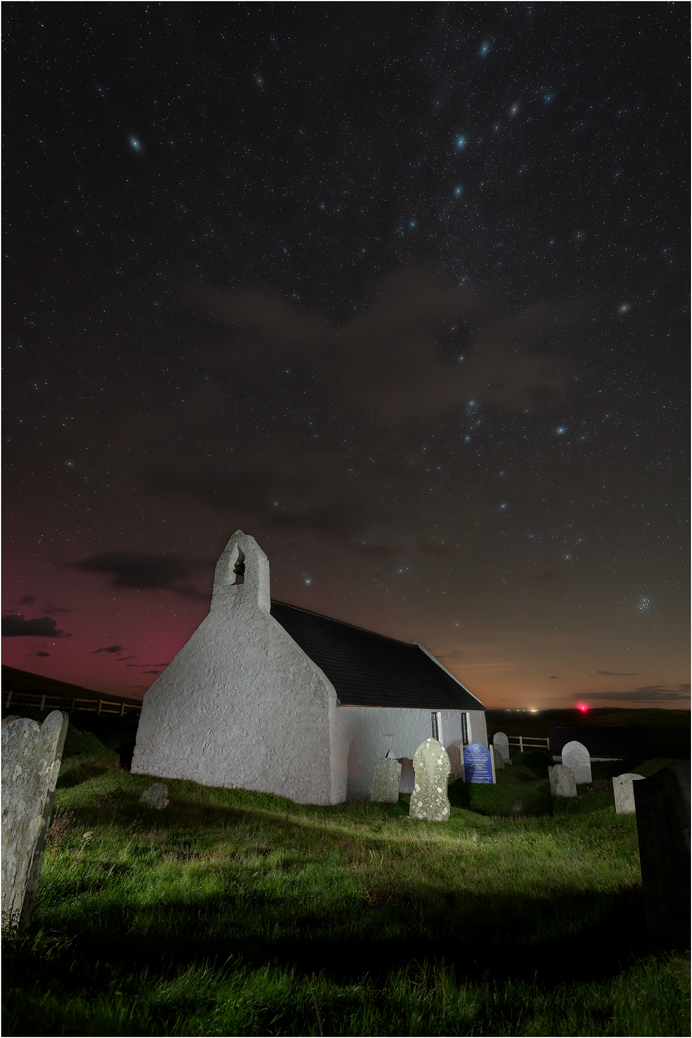 Mwnt at Night