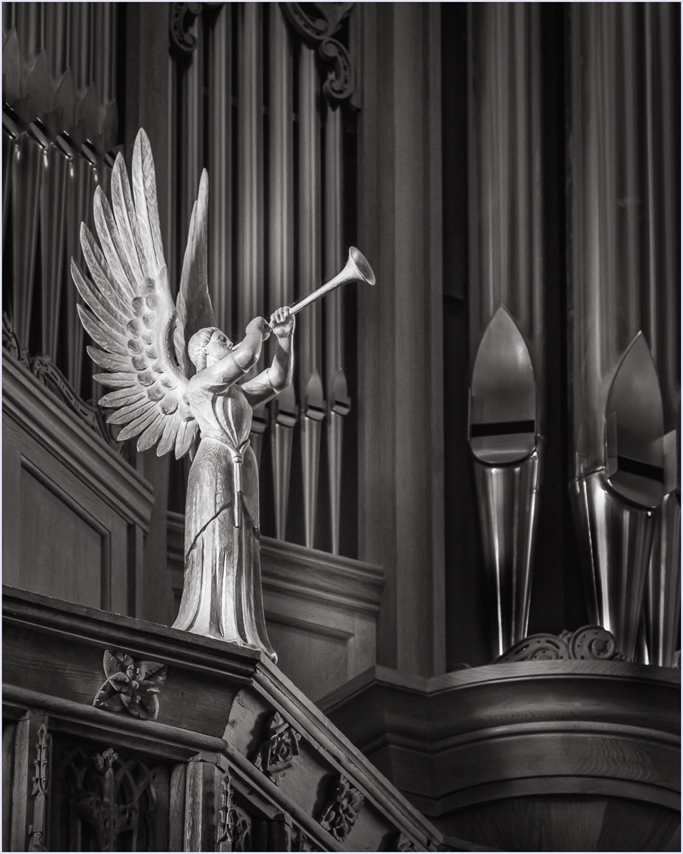 "Re take of Triumphal Angel" by Anne Jones