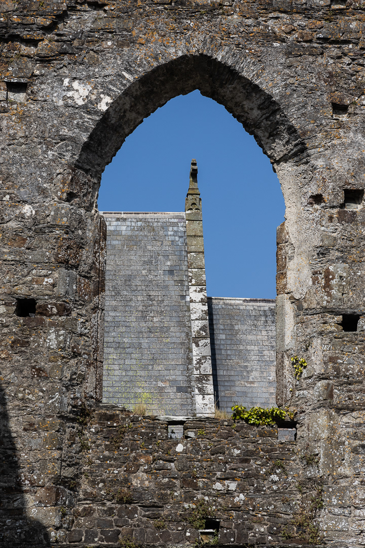 "Window on the church roof" by Morlais Davies