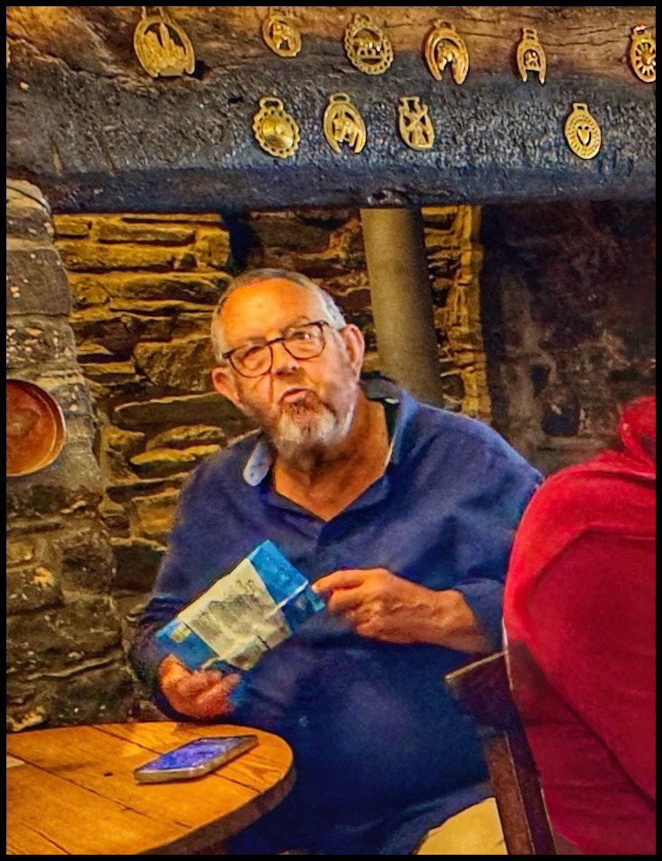 "Old fella' in Corner of Pub" by David Hough