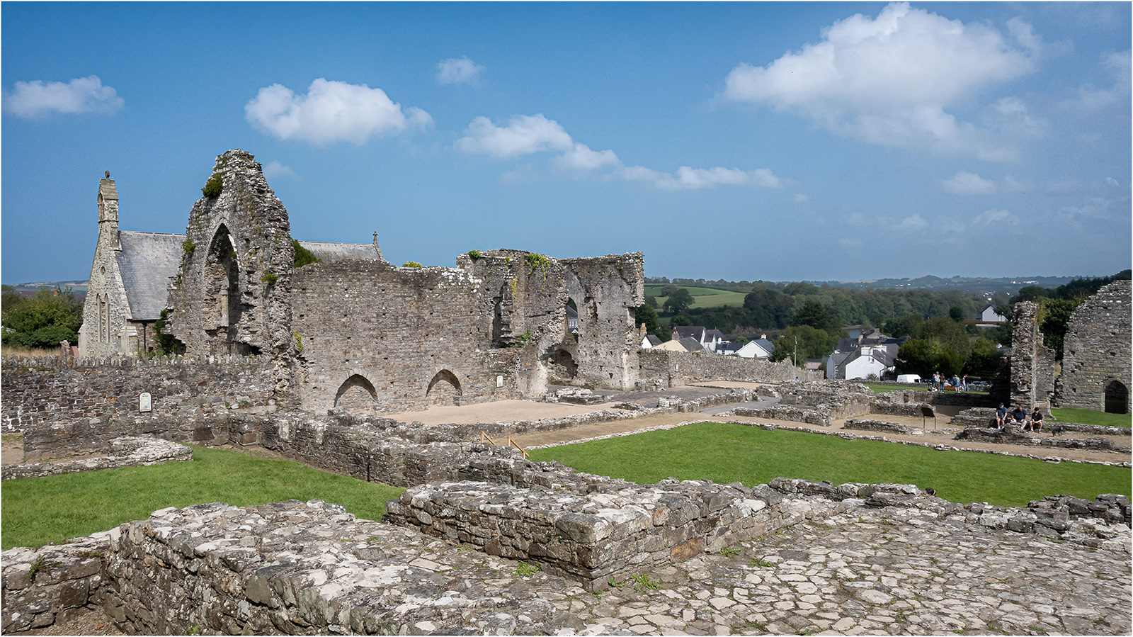 "St Dogmael's Abbey" by Simon Harding