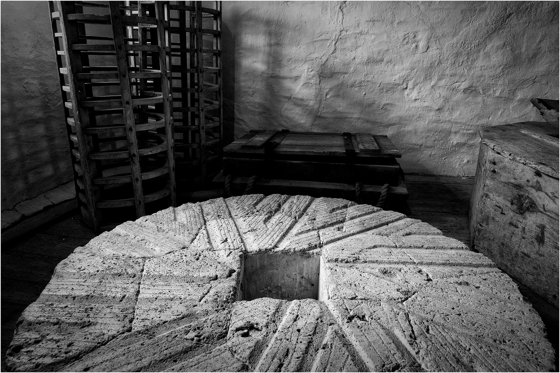 "French Burr Stone 2" by Simon Harding