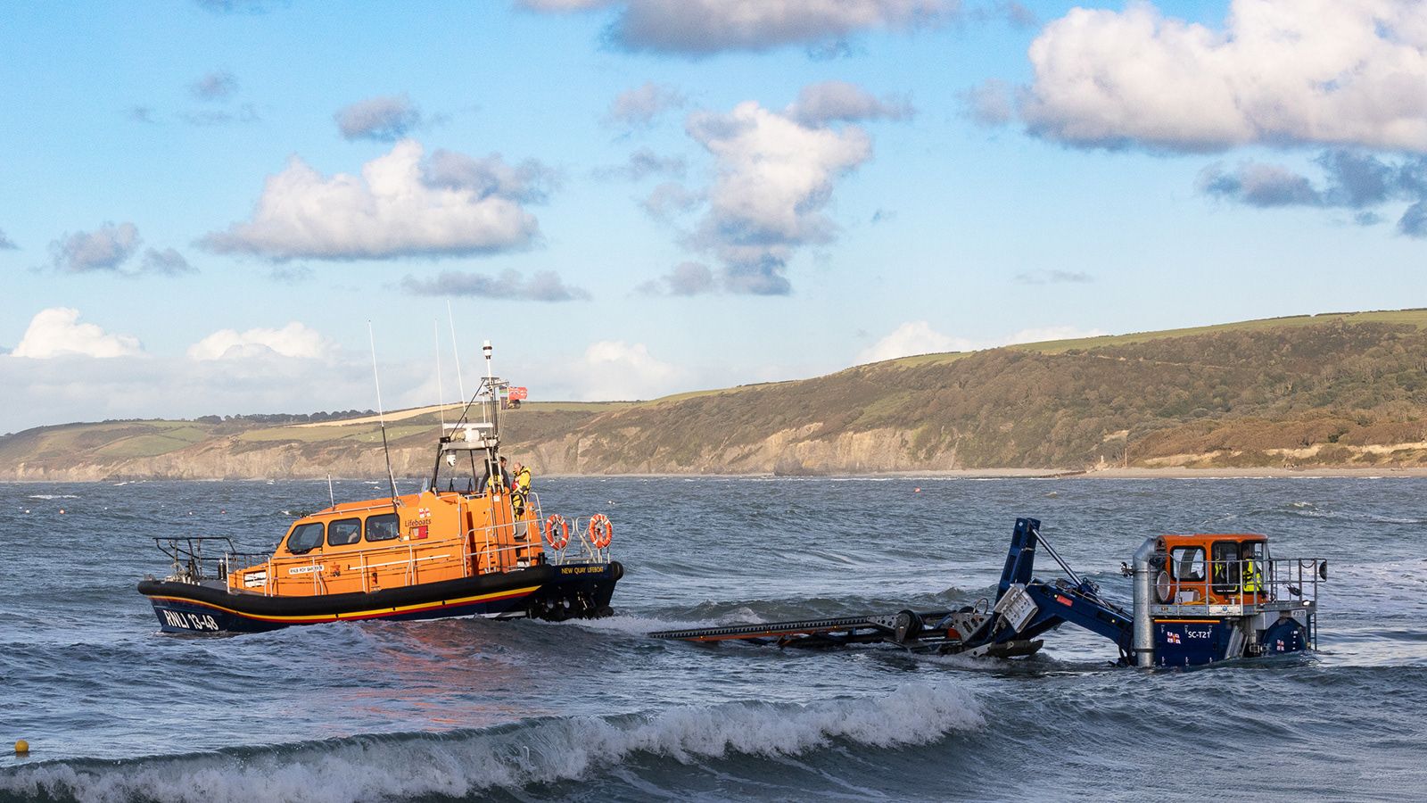 "Sloping off!" by Morlais Davies