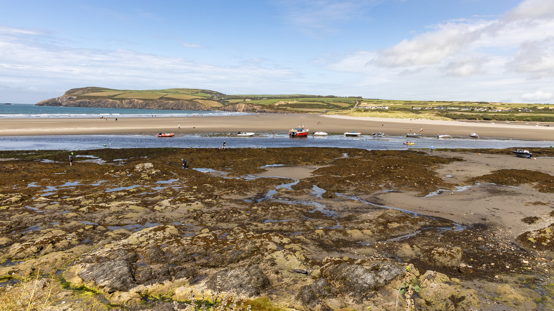 "Low Tide at Parrog" by Morlais Davies"