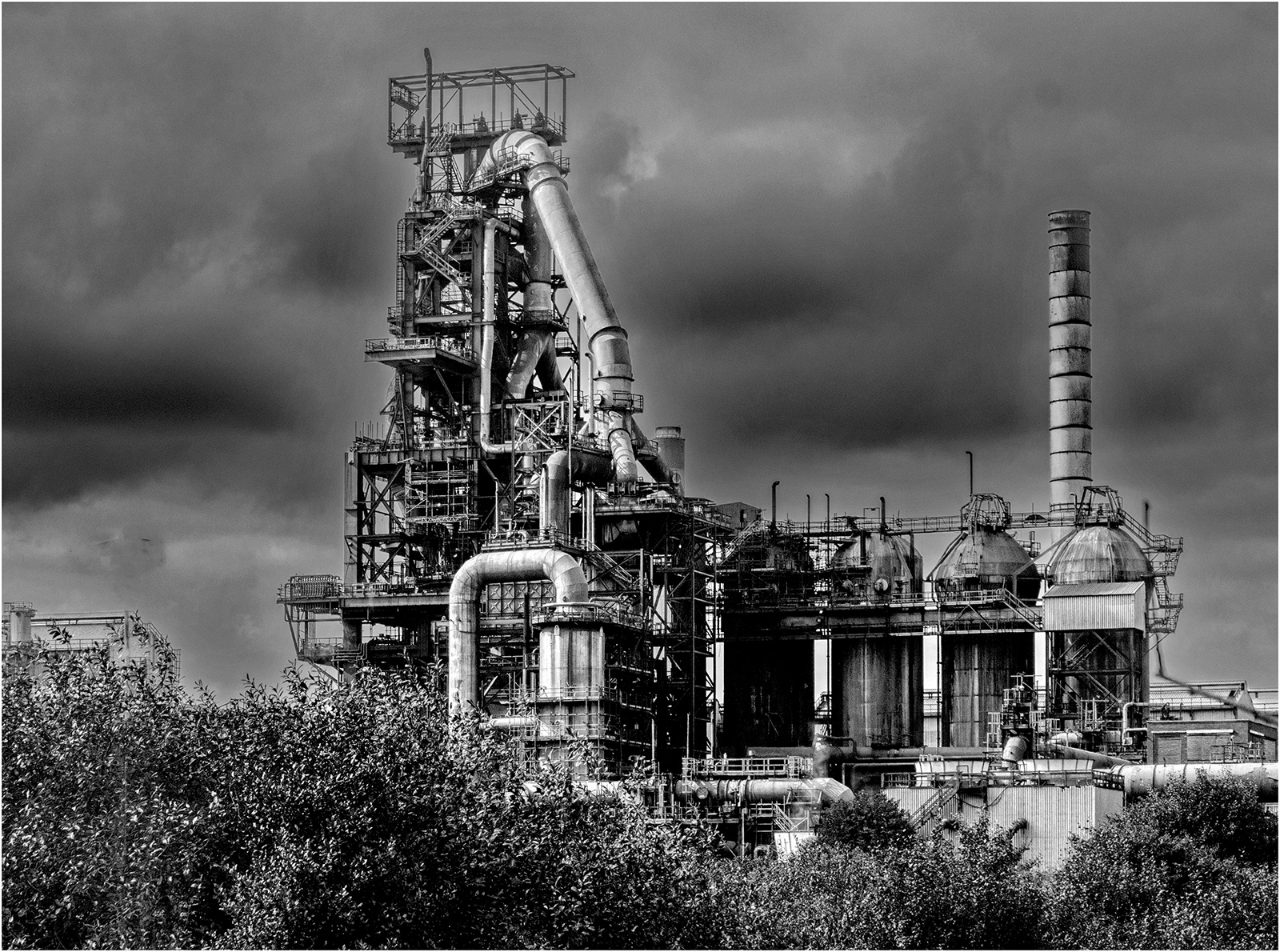 "Blast Furnace No. 4" by Roy Peters