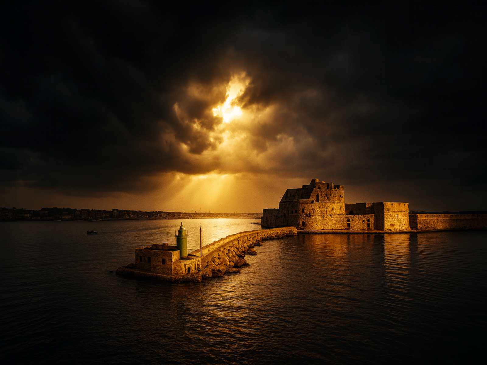 "Leaving Brindisi" by Mike Jones