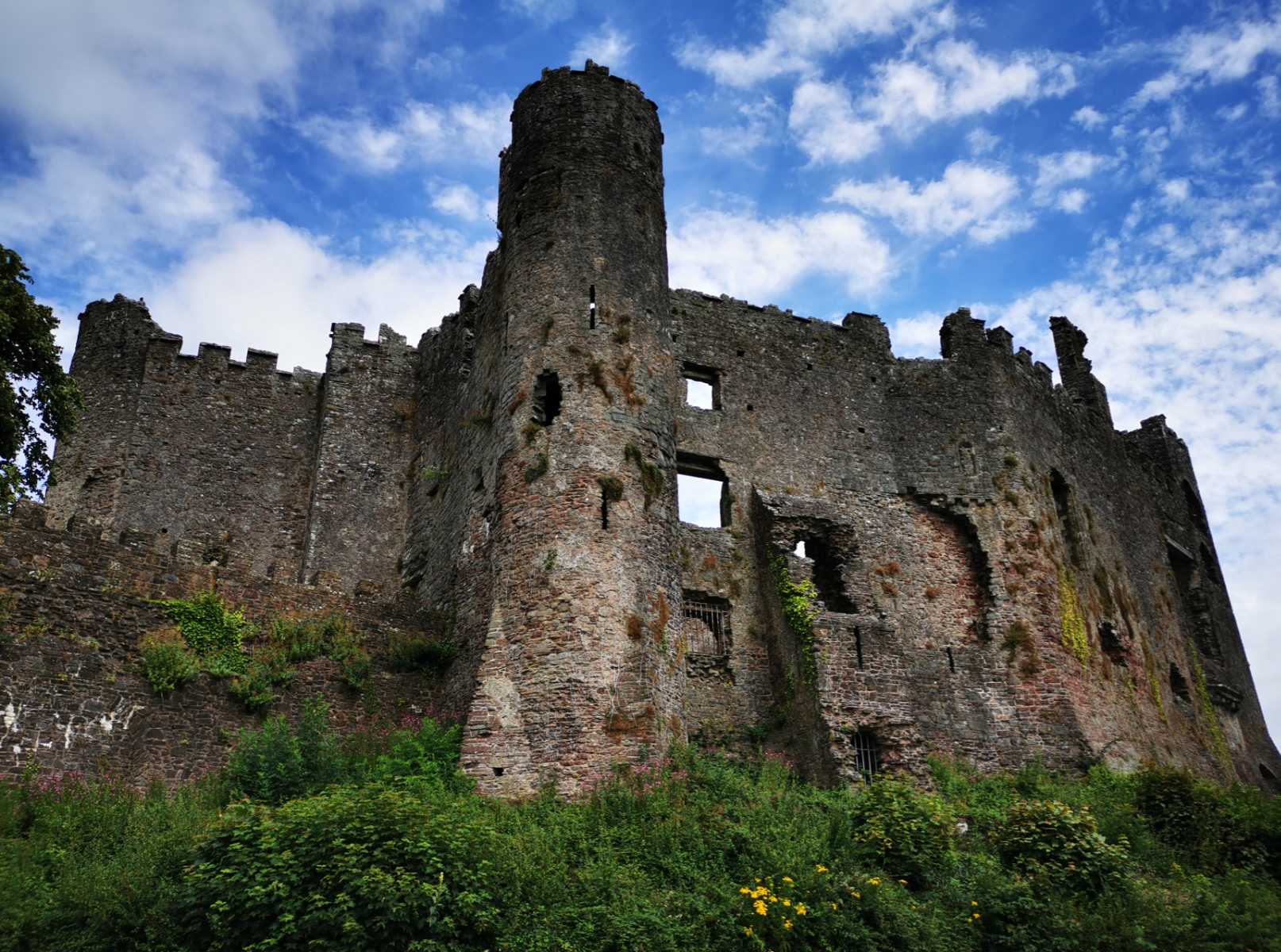"Laugharne Castle" by Sonia Scharneck