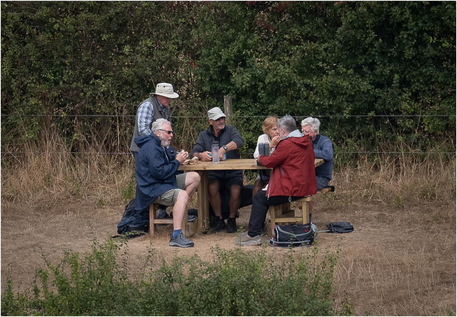"Lunch Time, viewed from the castle" by Simon Harding
