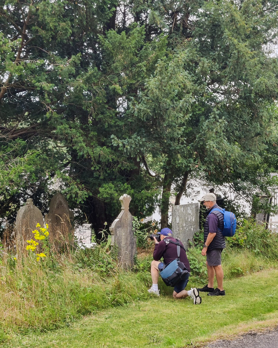 "Suspicious looking characters" by Hilary Harding