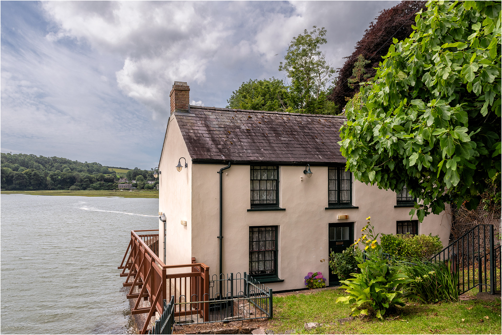 "Dylan Thomas' Boathouse" by Simon Harding