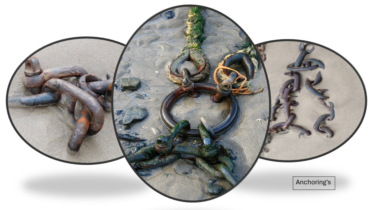 "Anchorings" by Brian Ottewell. Awarded 20 points and 1st place by the judge, and 16.31 points and 6th place by the club members.