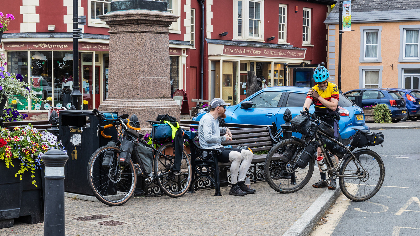"Pit stop" by Morlais Davies