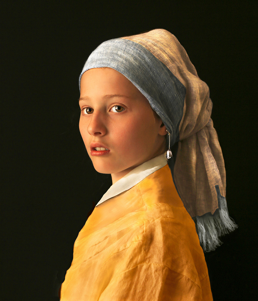 "Homage to Vermeer" by Stuart Watson (19points)