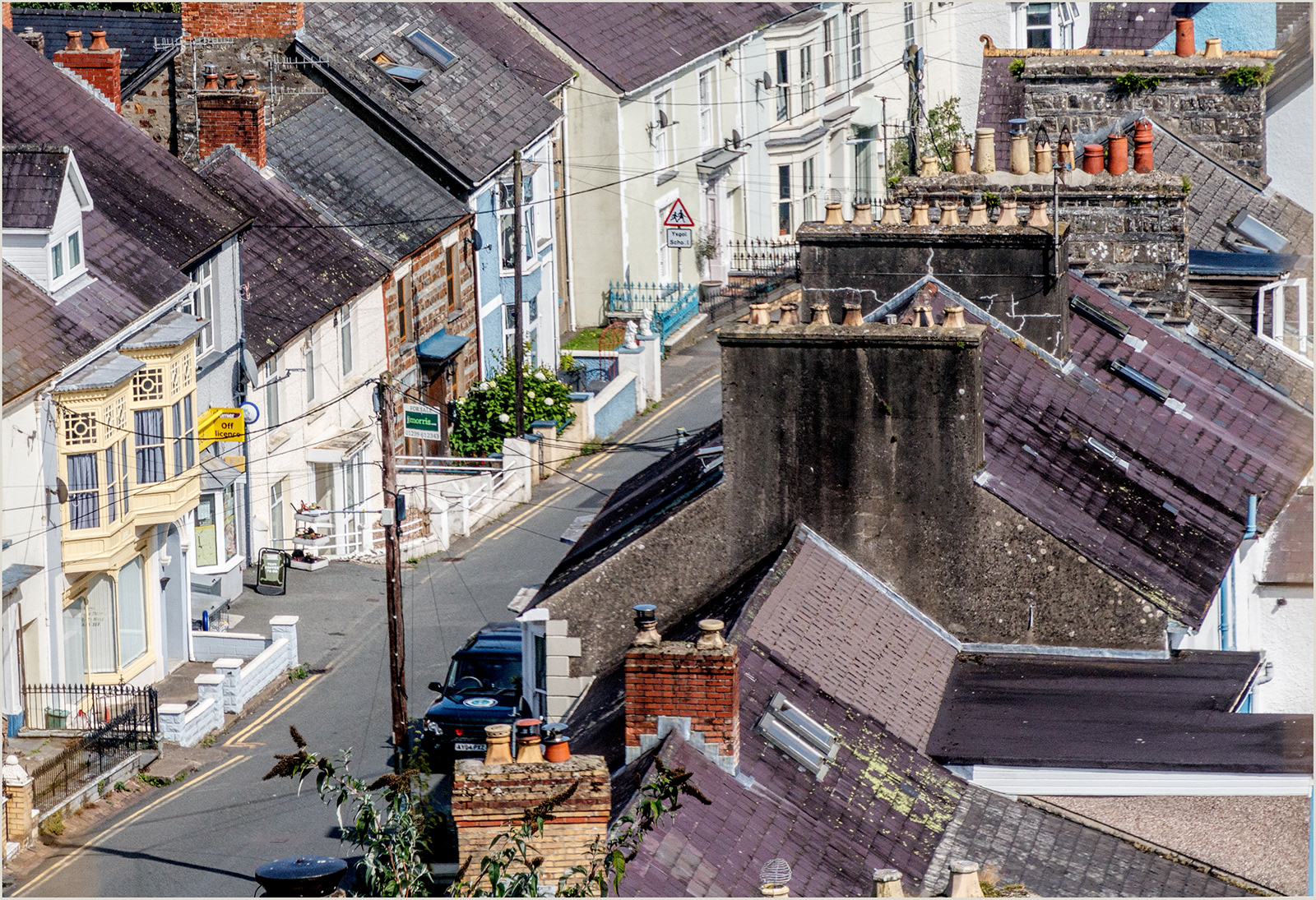 "High Street Rooftops" by Roy Peters