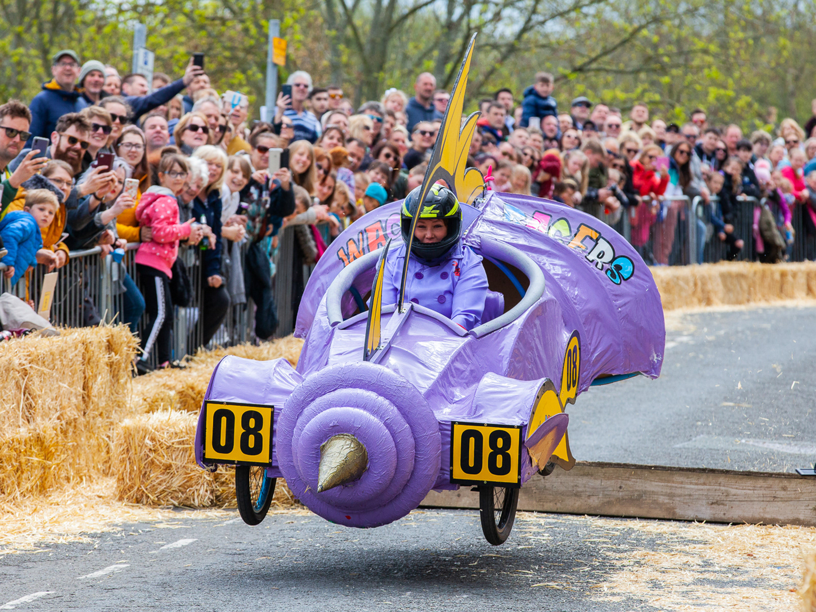 16 points: "Purple Flyer" by Morlais Davies