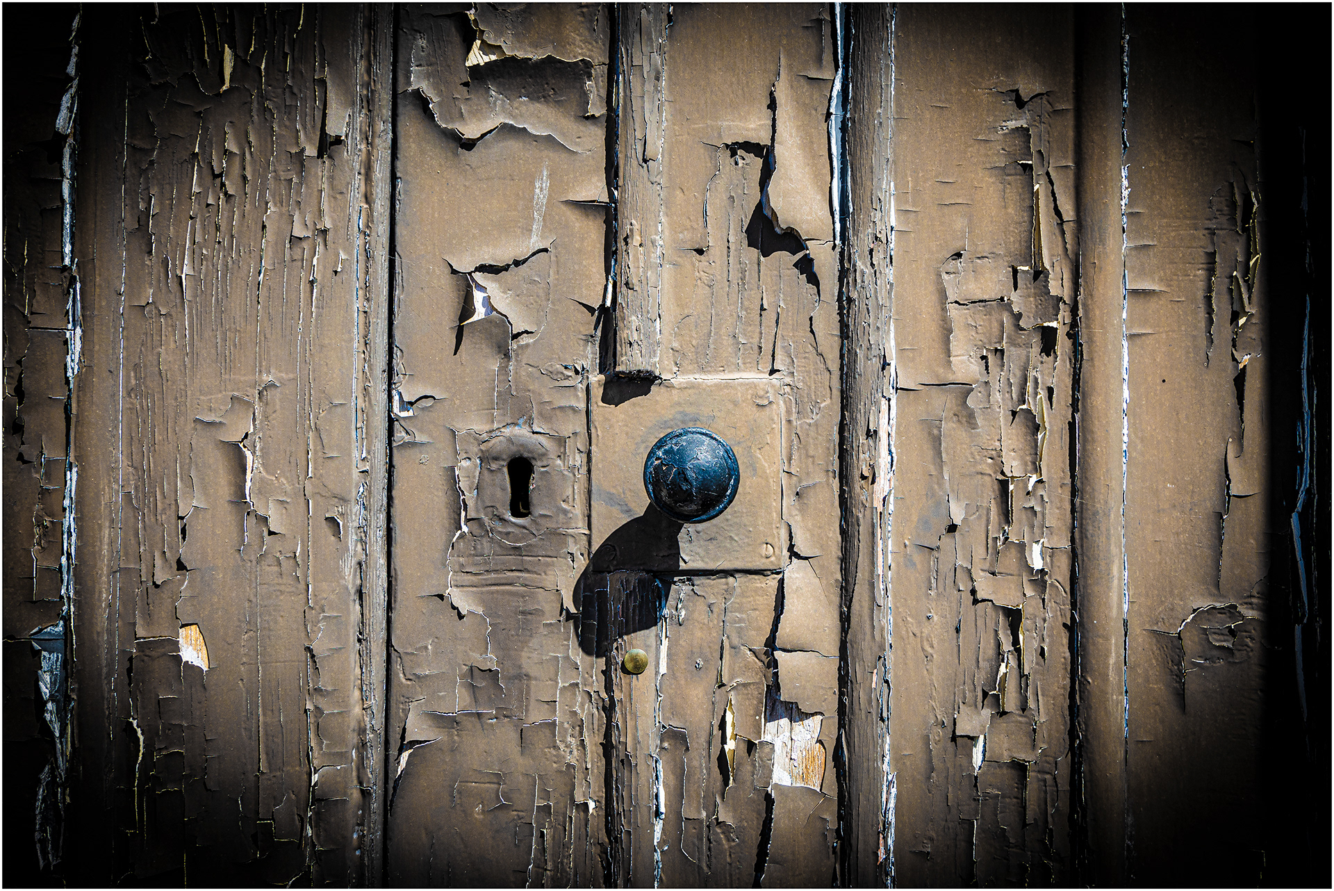 "Salvation Keyhole" by Viv Evans