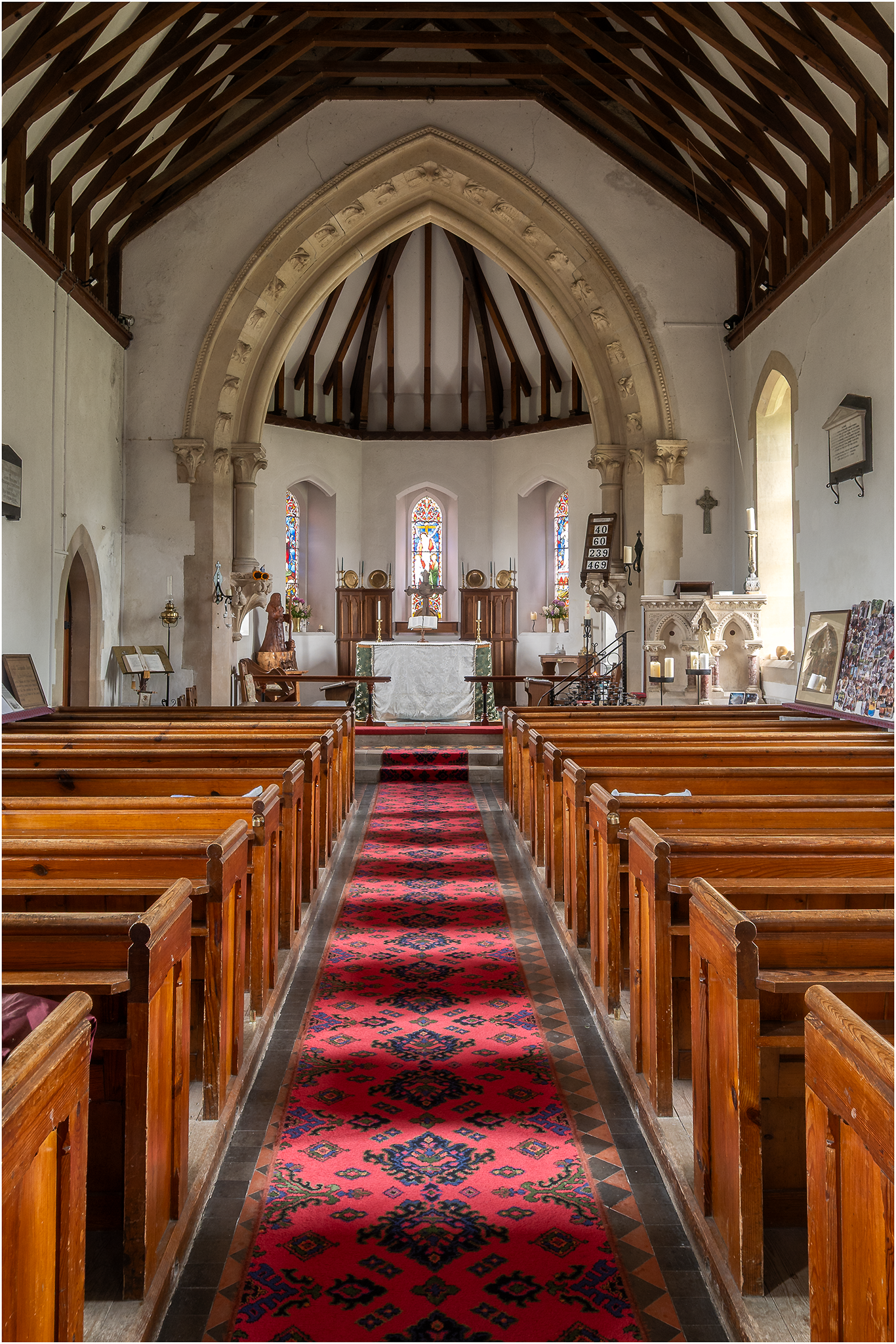 "St Llawddog's, Cenarth" by Simon Harding